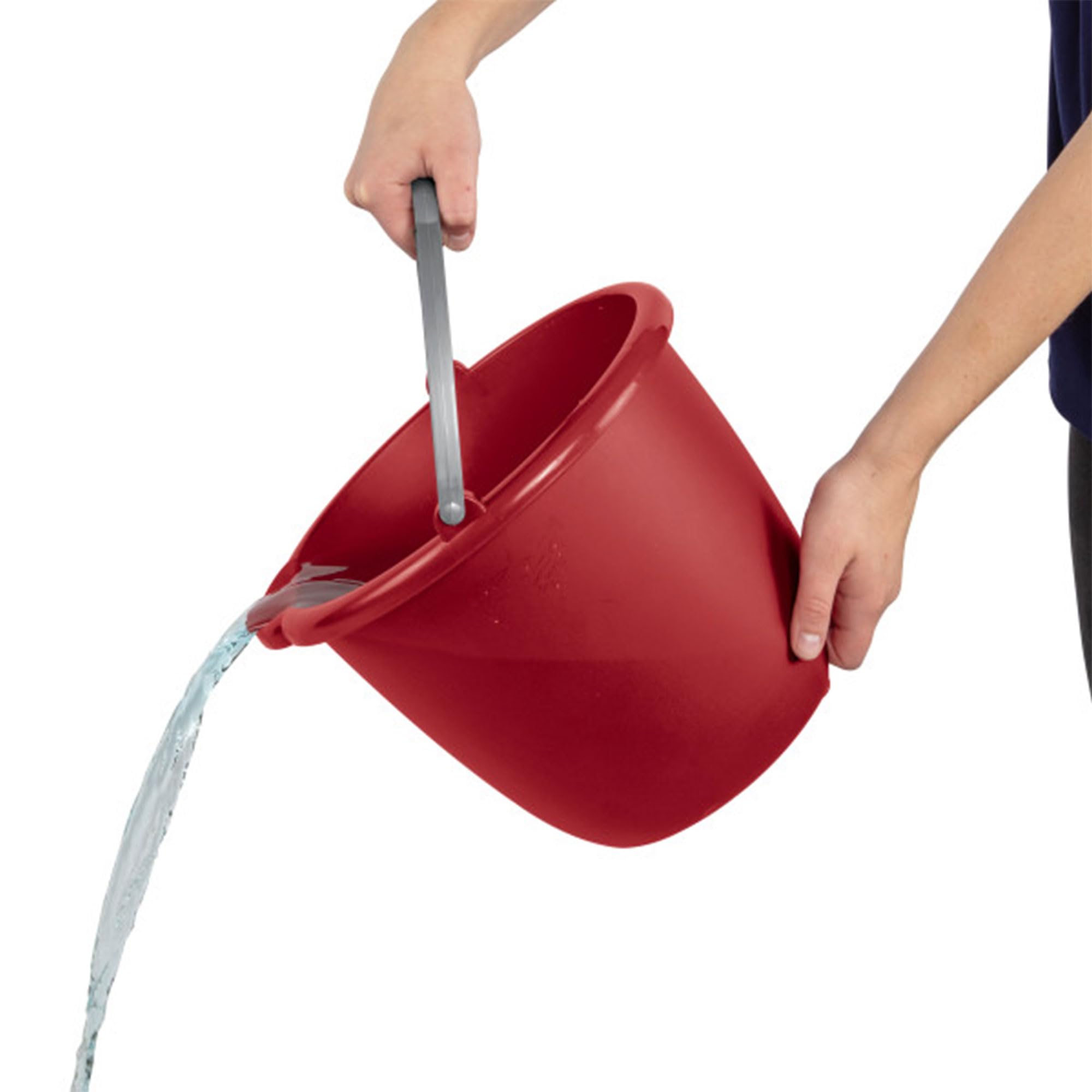 sterilite-10-qt-spout-pail-with-handle-12-pack-household-cleaning-bucket-car-was image 6