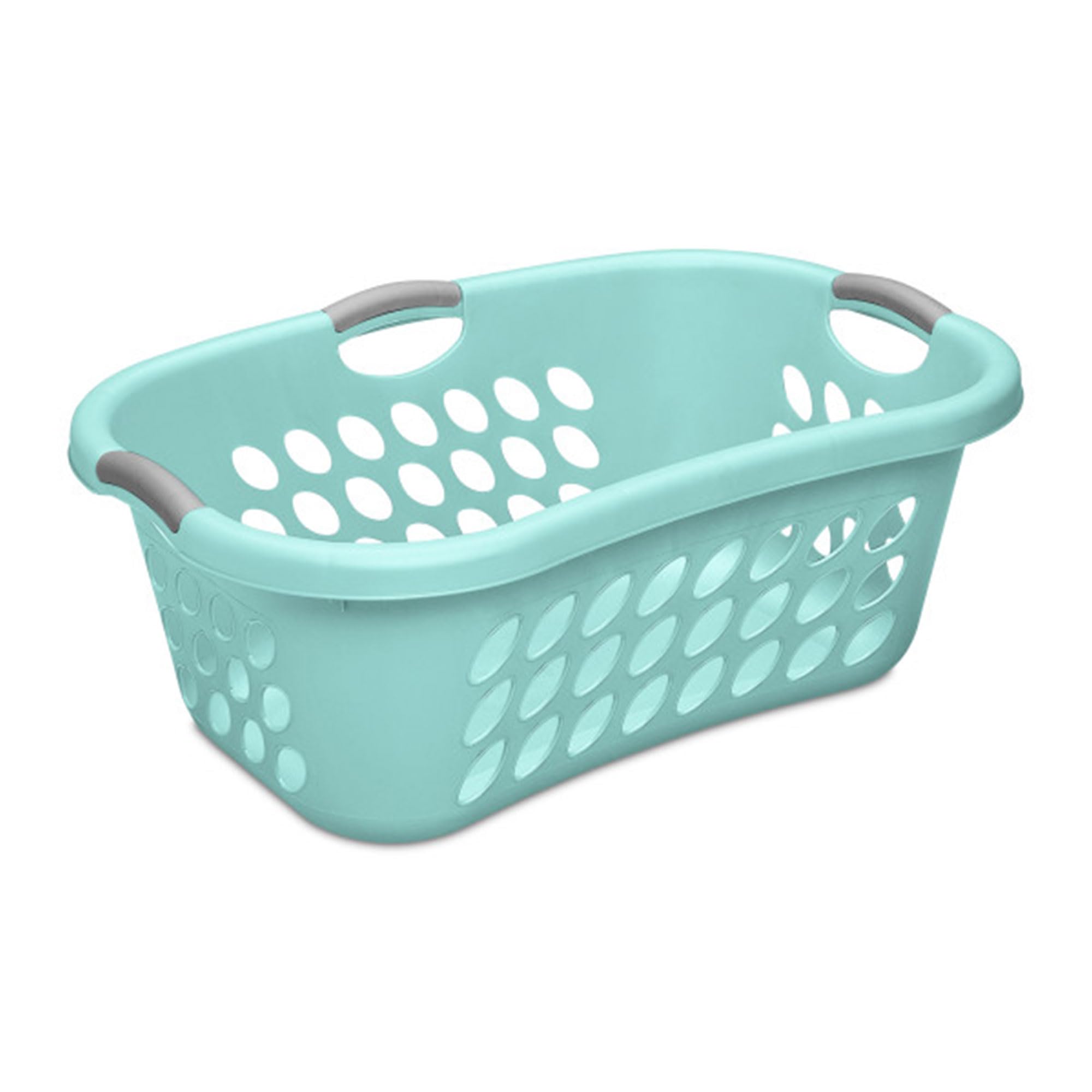 sterilite-ultra-hiphold-laundry-basket-6-pack-1-25-bushel-portable-plastic-hampe image 1