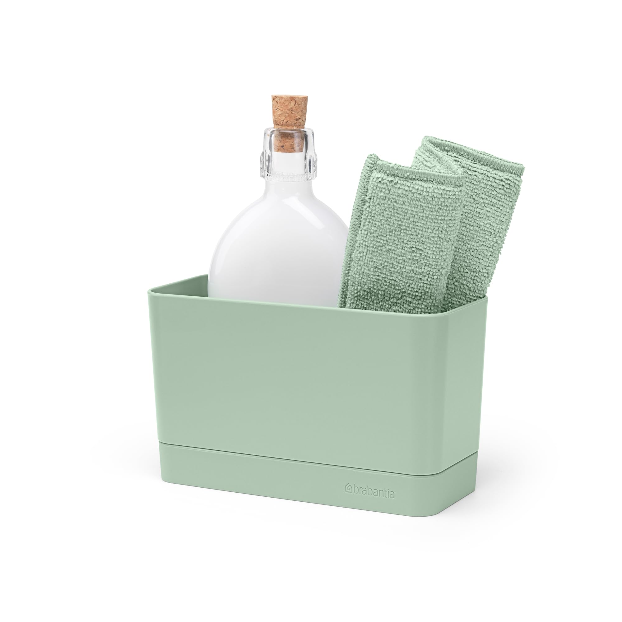 brabantia-sinkside-sink-organizer-dark-gray-non-slip-kitchen-countertop-storage- image 7