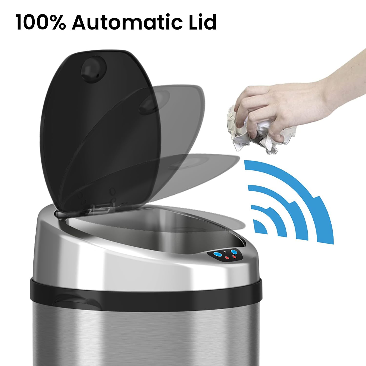 itouchless-8-gallon-touchless-sensor-kitchen-trash-can-with-odor-control-system- image 2