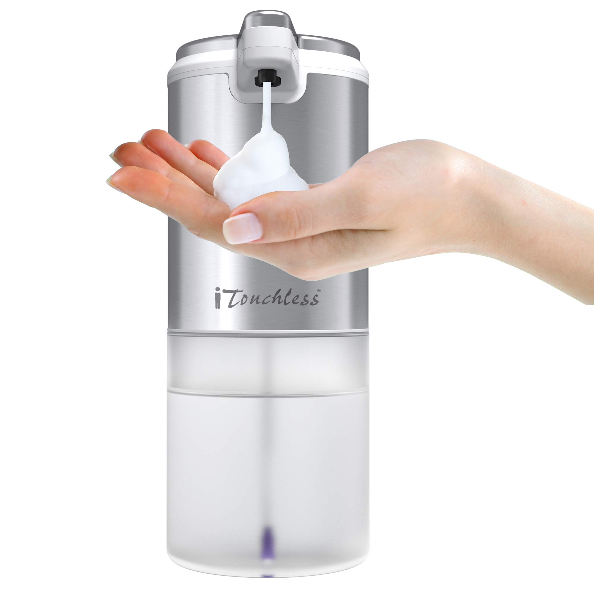 itouchless-ultraclean-sensor-foam-soap-dispenser-brushed-stainless-steel image 1