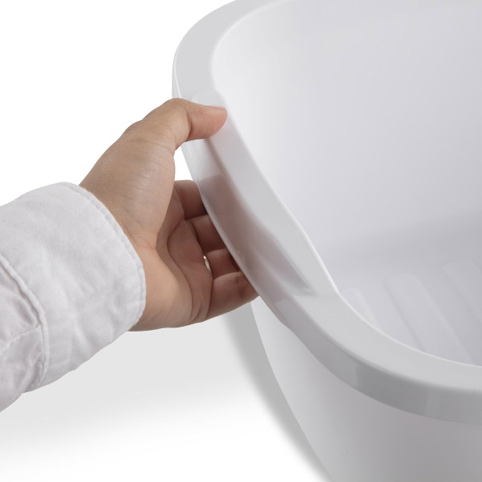 sterilite-12-quart-plastic-dishpan-heavy-duty-multipurpose-white-32-pack image 5