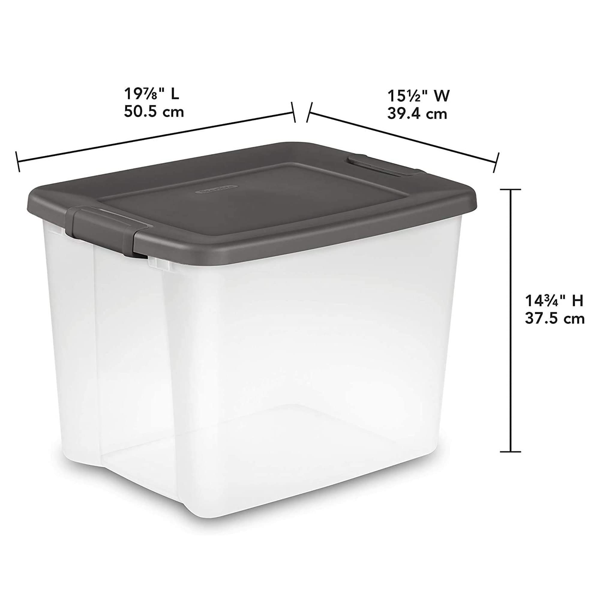 sterilite-shelftotes-50-quart-clear-latched-stacking-plastic-storage-container-w image 3