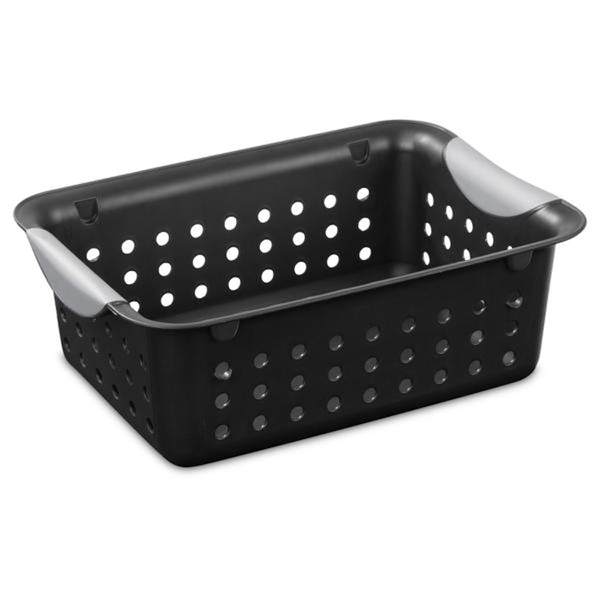 sterilite-small-ultra-basket-storage-bin-for-closets-cabinets-pantry-shelving-an image 2