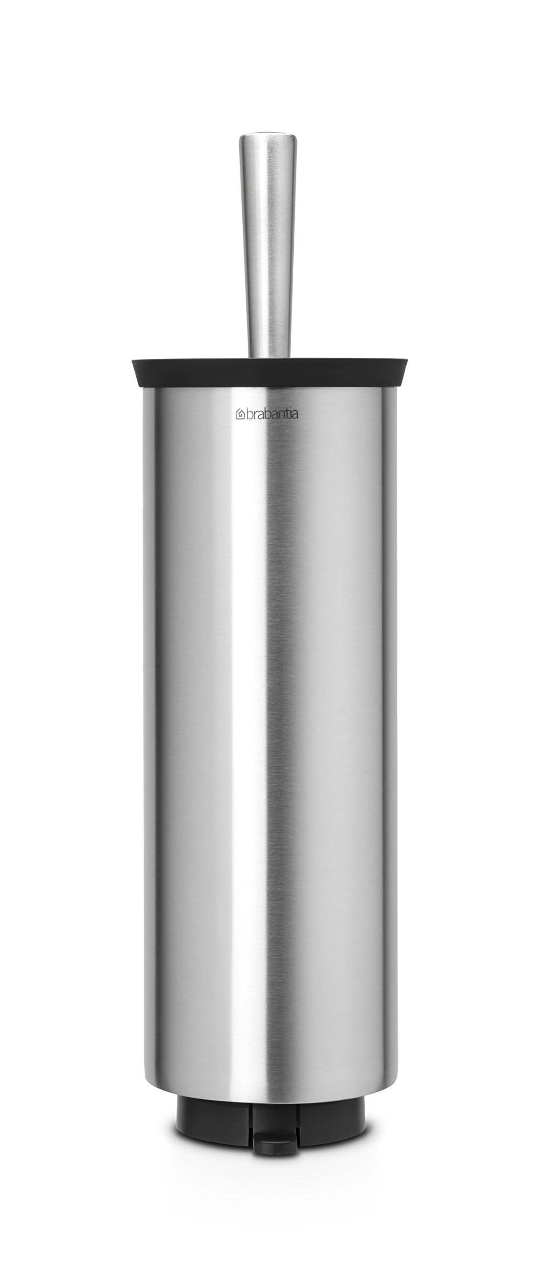 brabantia-profile-toilet-brush-and-holder-black-discreet-closed-case-wall-mounta image 6