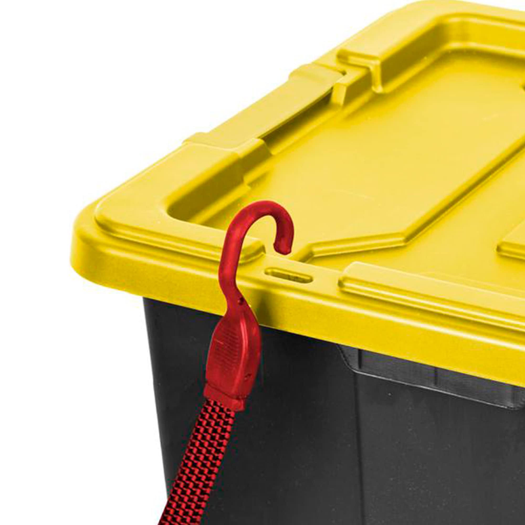 sterilite-27-gallon-industrial-heavy-duty-stackable-storage-tote-with-latching-l image 5