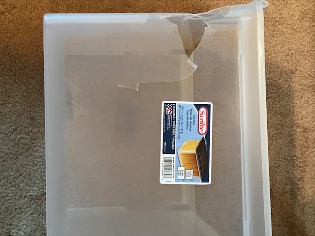Cracked on arrival