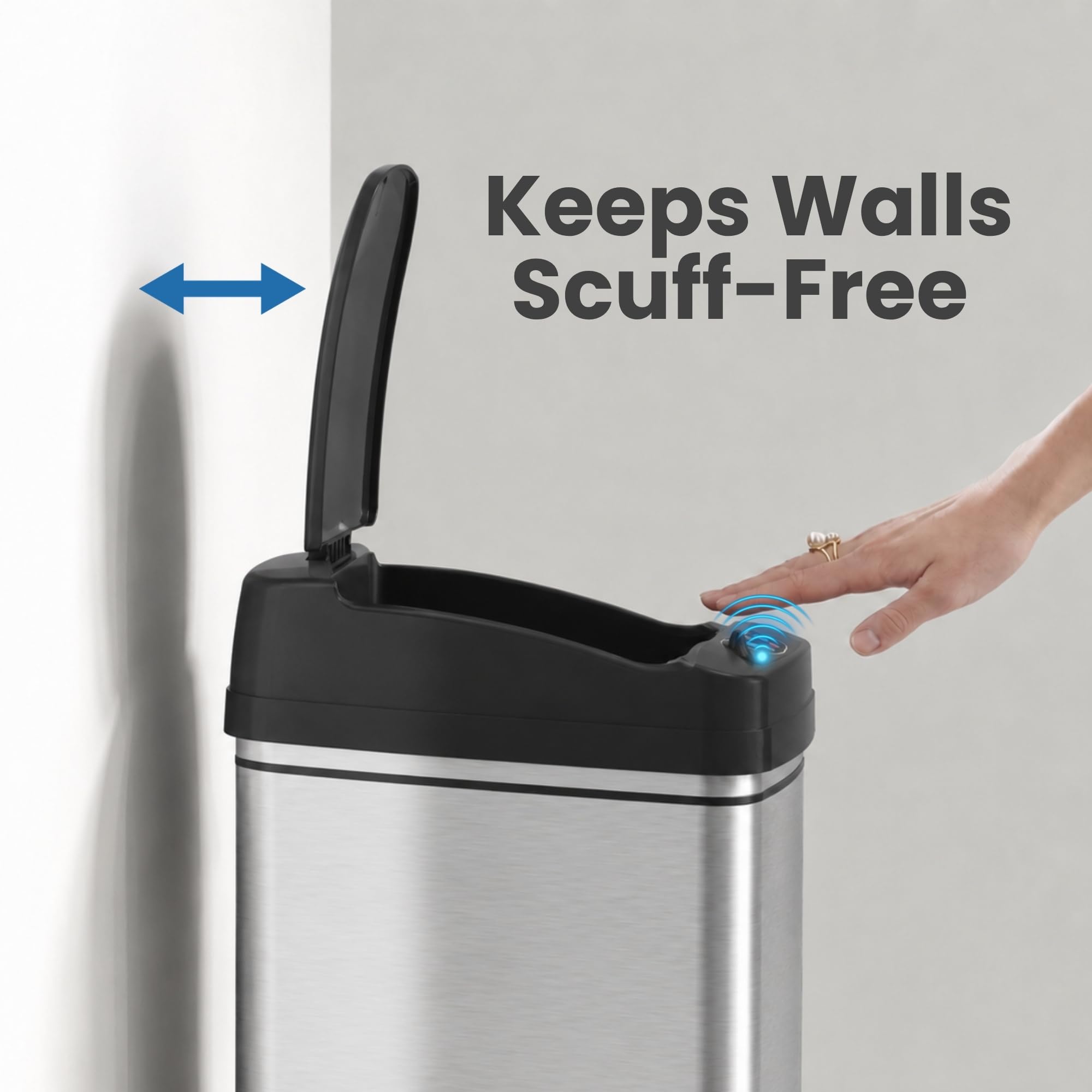 itouchless-13-gallon-50-liter-sensor-dog-poop-trash-can-with-lid-absorbx-odor-fi image 8