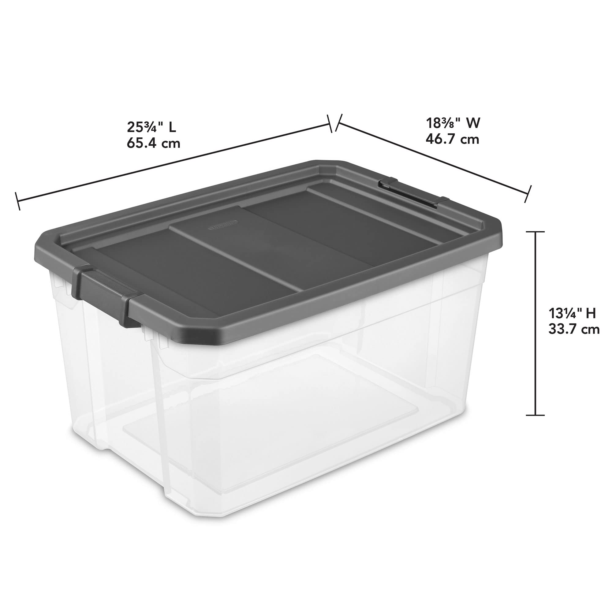 sterilite-box-stacker-modular-clear-76qt-single-unit image 6