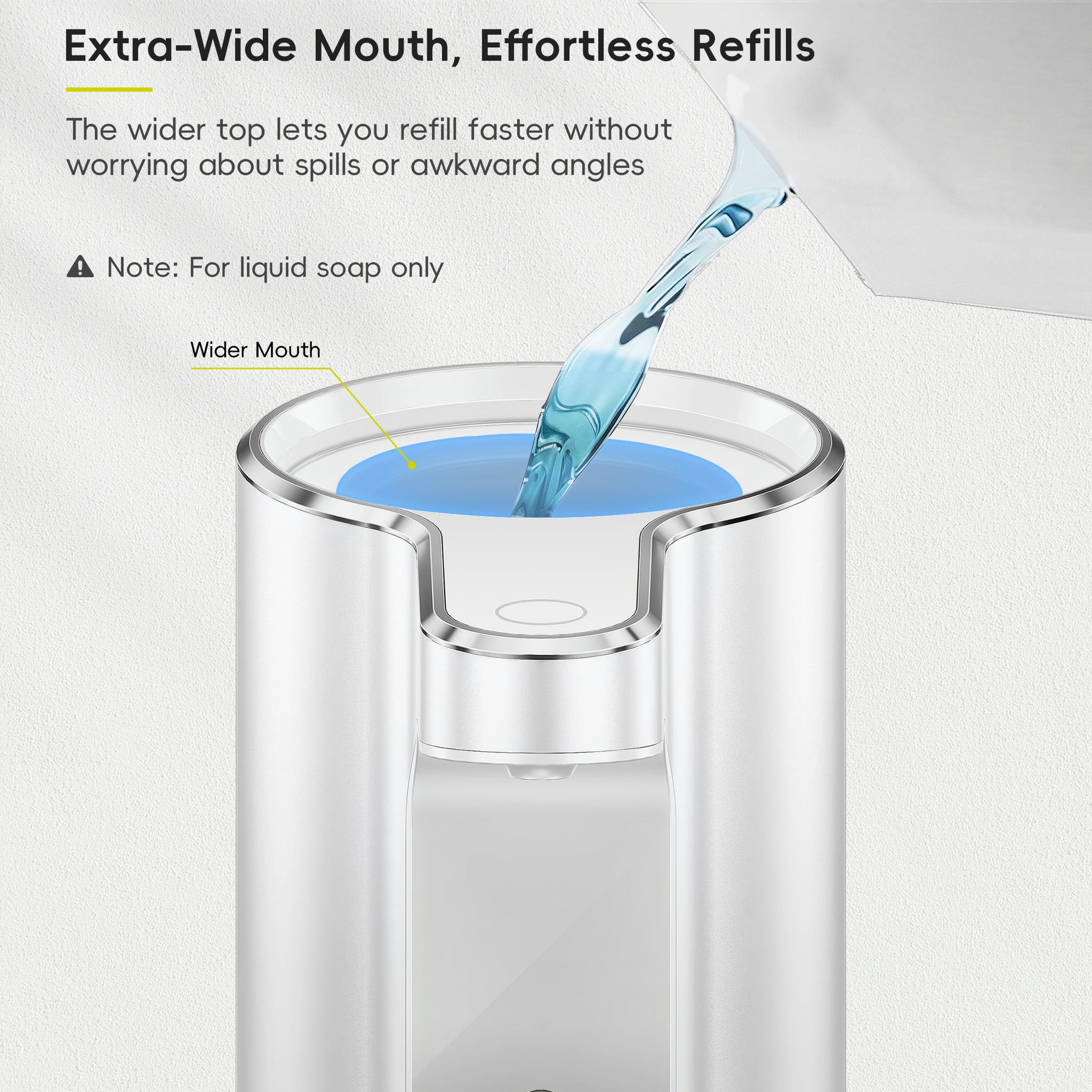 eko-aroma-pro-touchless-automatic-liquid-soap-dispenser-13-5-fl-oz-400ml-matte-w image 7
