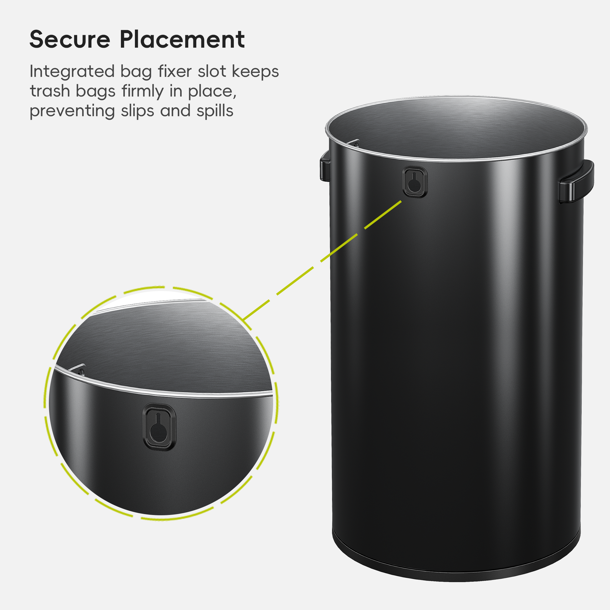 eko-urban-round-open-top-can-90l-23-7-gallon-black-stainless-steel image 6