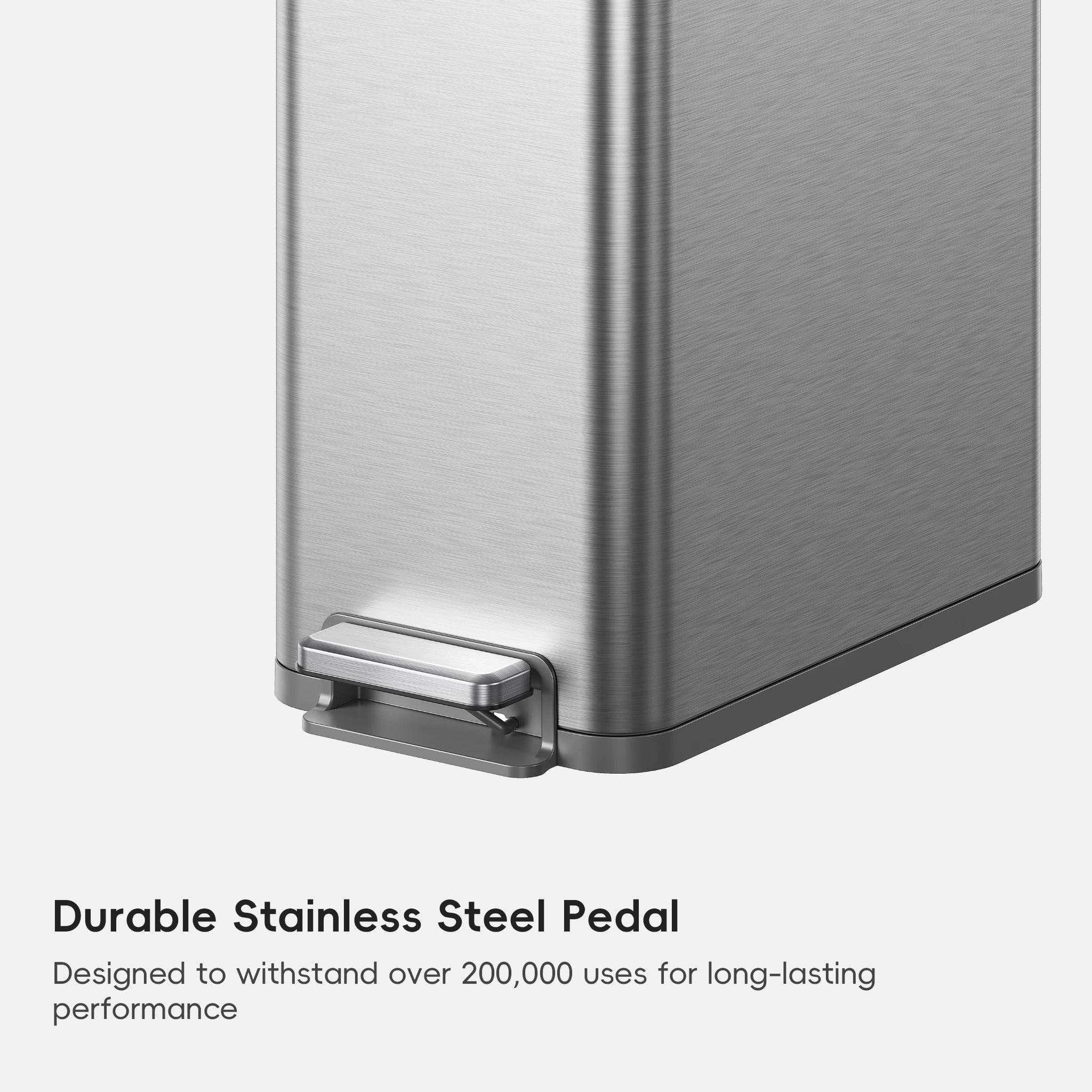 eko-x-wing-50l-13-2-gallon-slim-step-trash-can-with-dual-wing-lid image 4