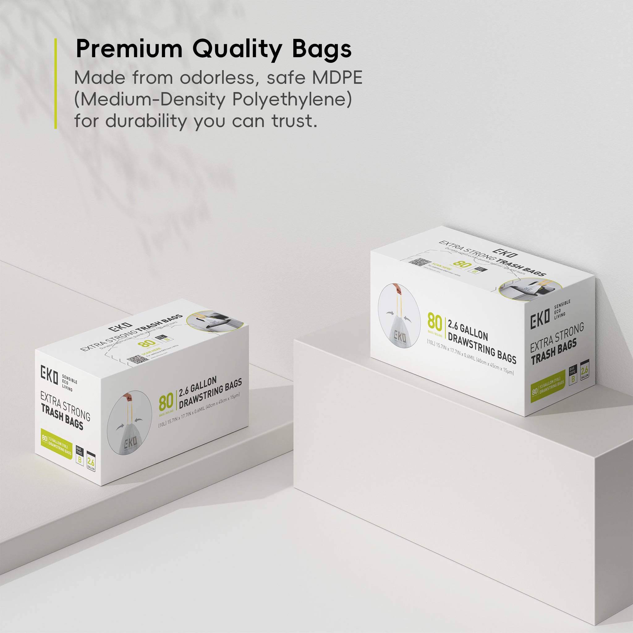 eko-code-b-2-6-gallon-7-10l-trash-bags-80-count-easy-dispense-roll image 7