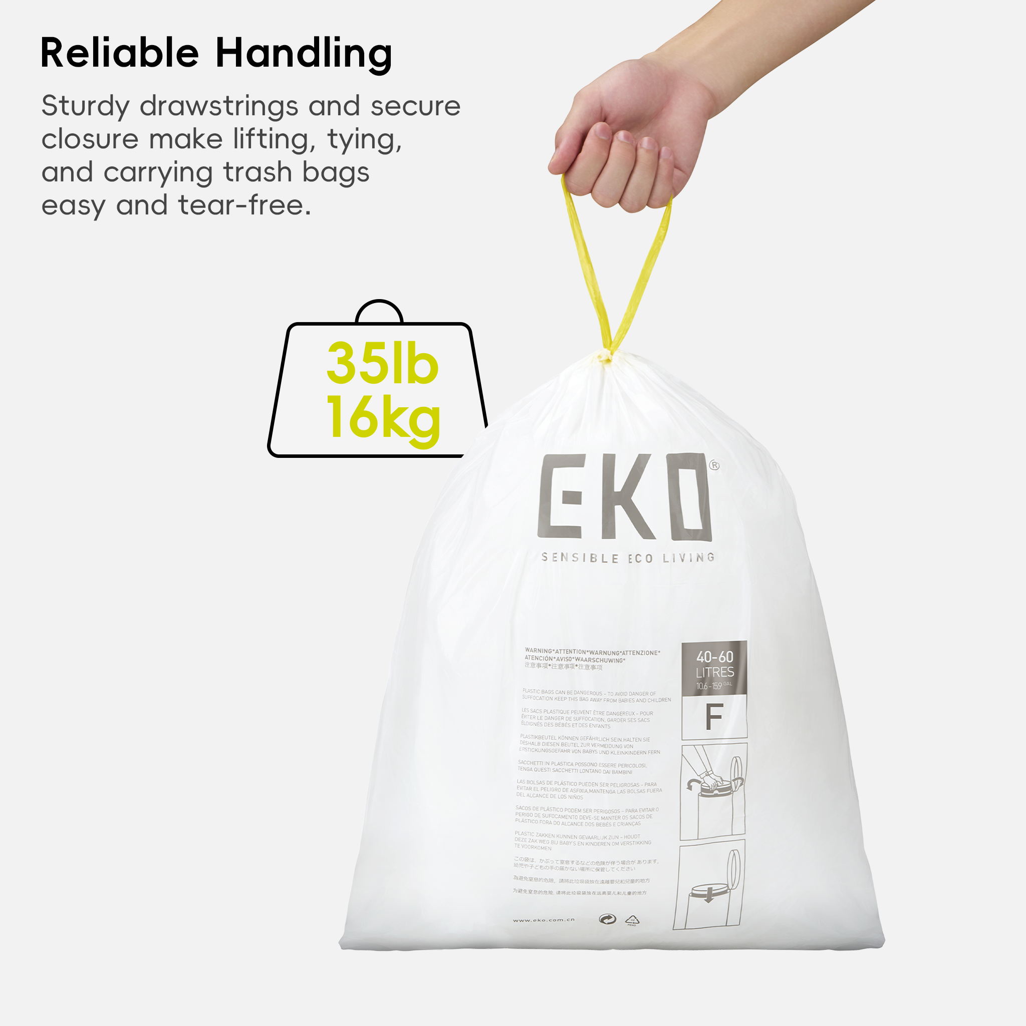 eko-code-f-13-gallon-easy-dispense-roll-trash-bags-240-count-heavy-duty-leak-res image 3