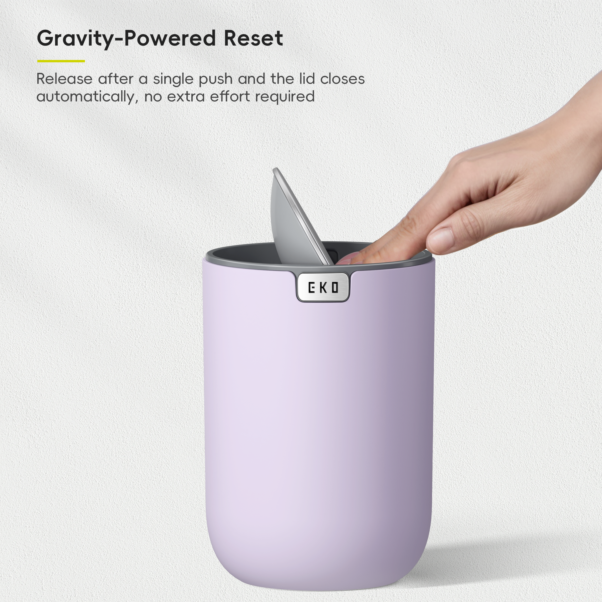 eko-fandy-table-bin-with-swing-top-lid-lavender-1-5l-0-4-gal image 4