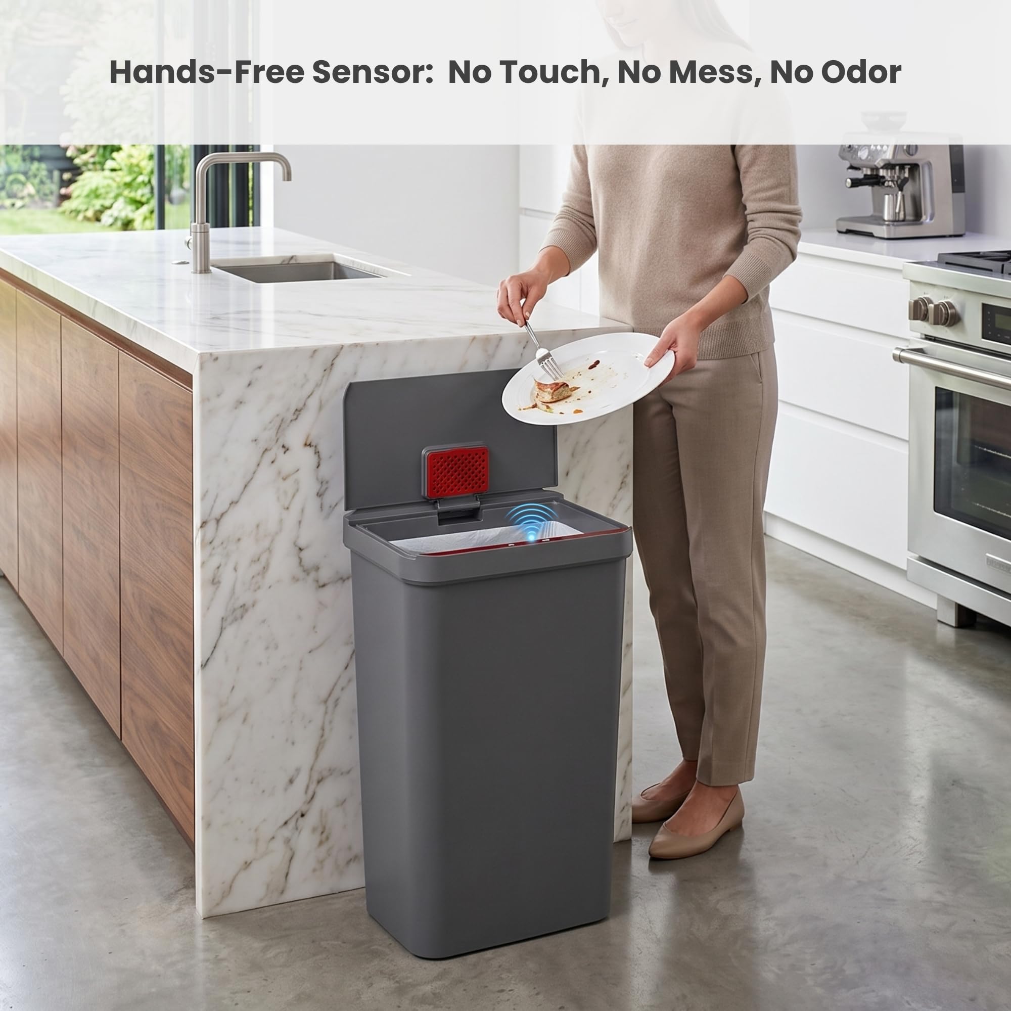itouchless-prime-13-2-gal-sensor-trash-can-with-odor-filter image 2