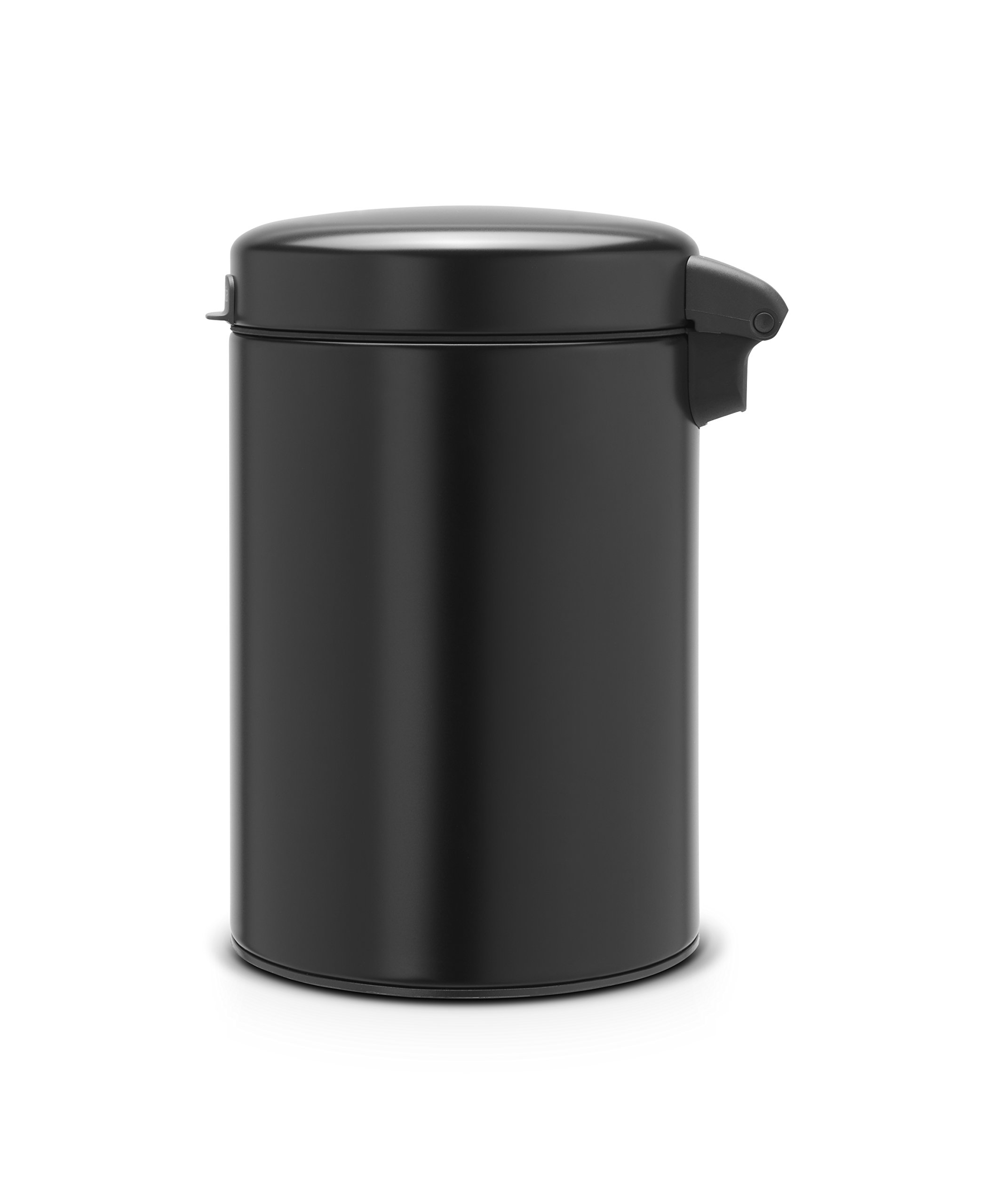 brabantia-newicon-wall-mounted-bin-3-litre-metal-matt-black image 3