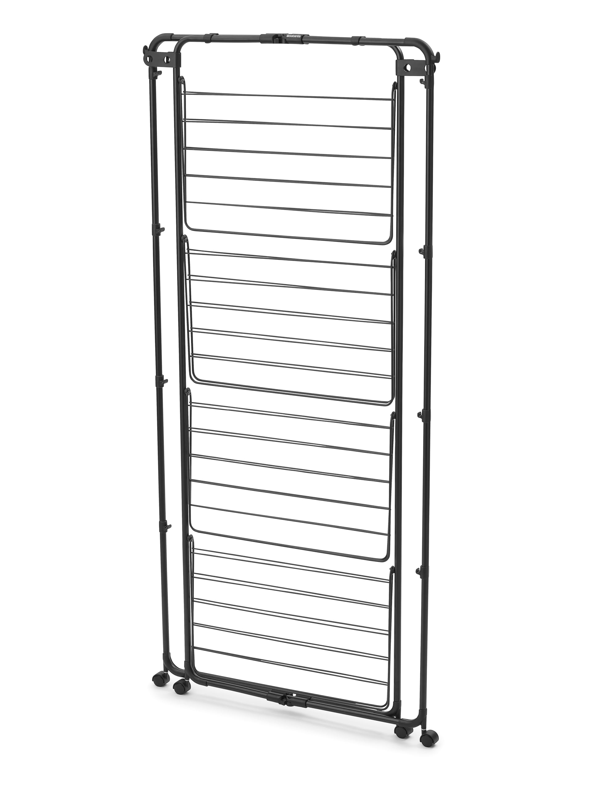 brabantia-hangon-tower-clothes-drying-rack-with-wheels-tall-3-tier-98ft-30m-dryi image 4