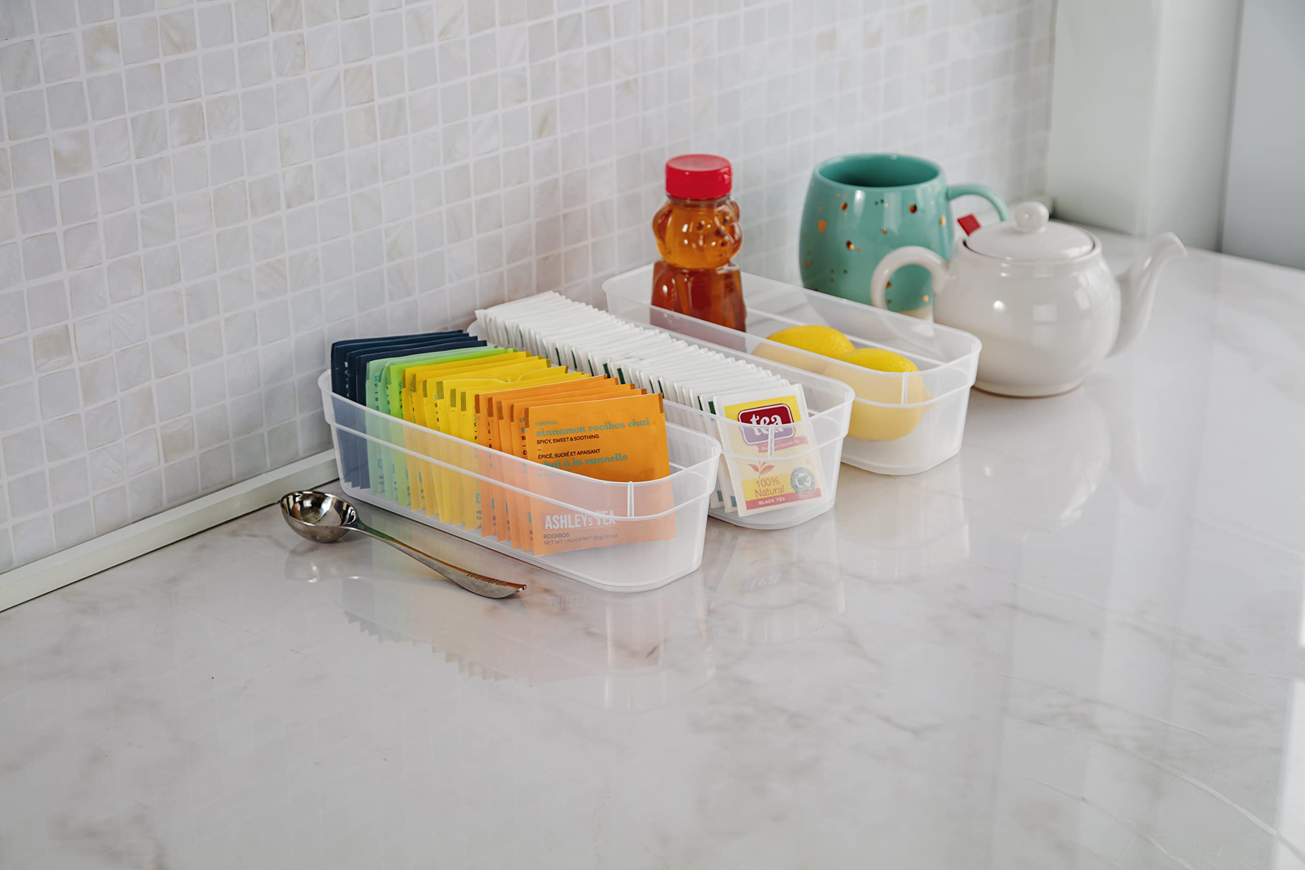 sterilite-set-of-3-narrow-storage-trays-modular-drawer-organizers-for-kitchen-ba image 4