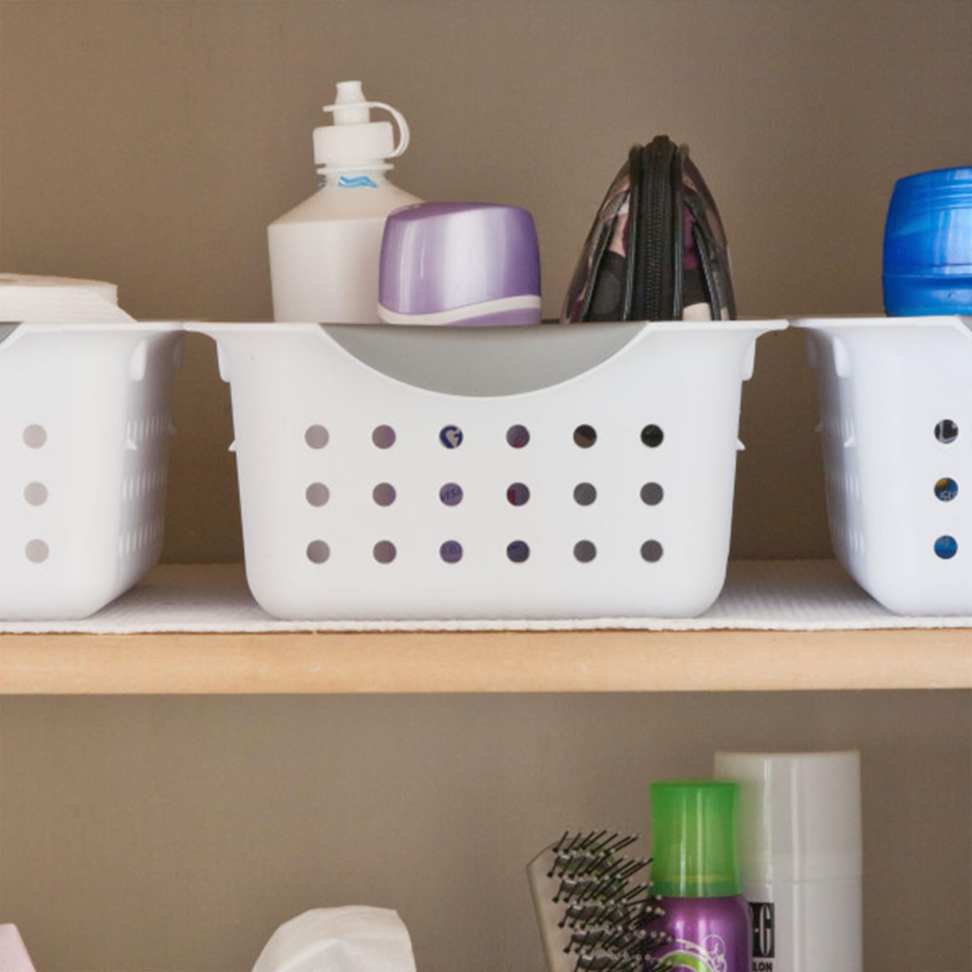 sterilite-12-pack-ultra-basket-small-open-plastic-bins-for-countertop-cabinet-an image 8