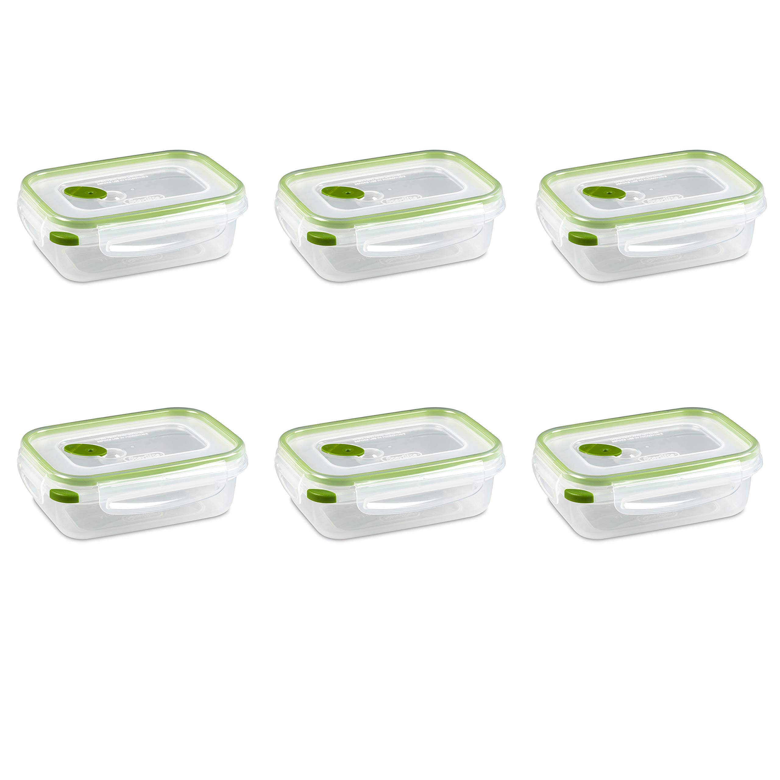 sterilite-ultra-seal-3-1-cup-rectangle-airtight-food-storage-container-latching- image 1