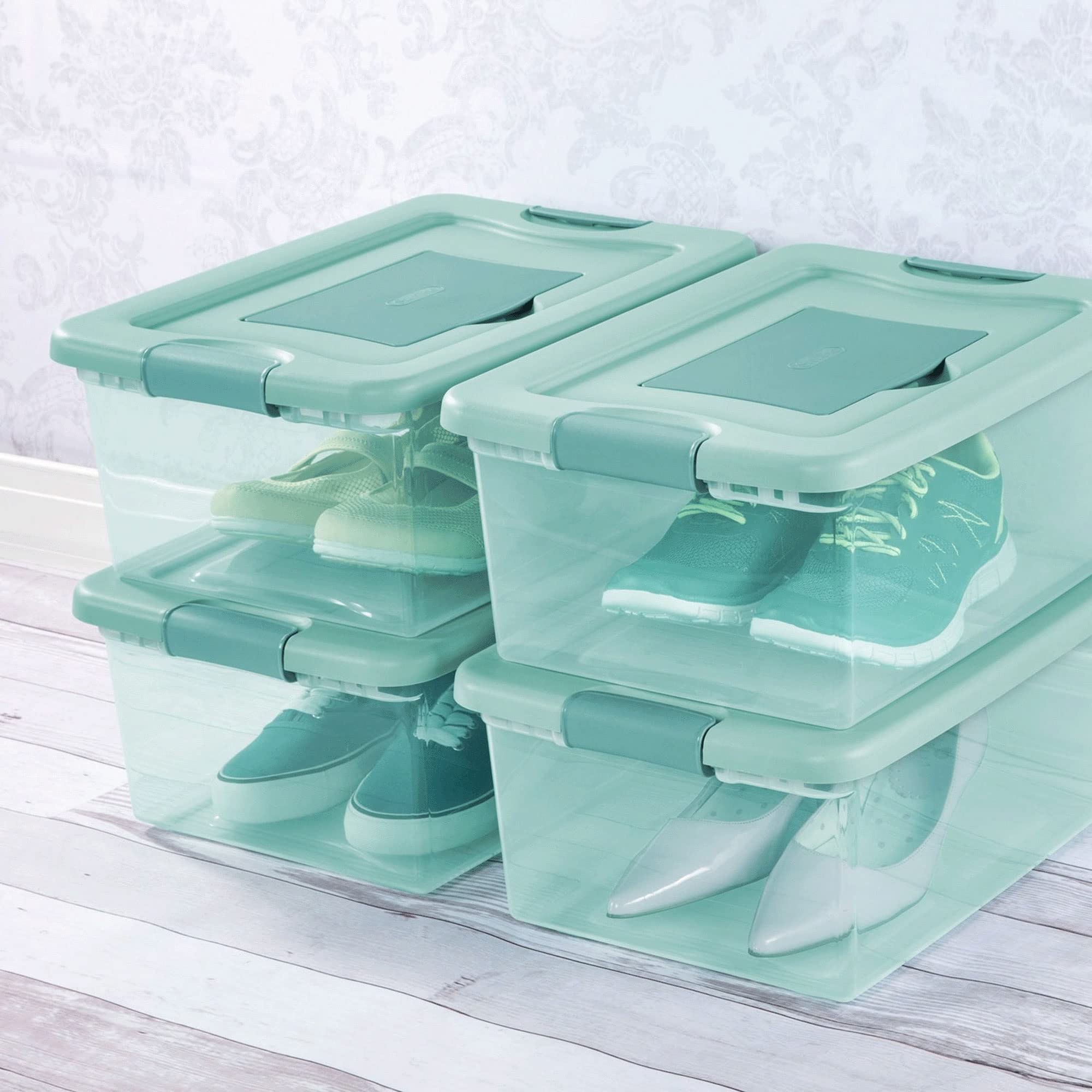sterilite-15-quart-fresh-scent-multipurpose-stackable-storage-box-with-scent-ven image 6