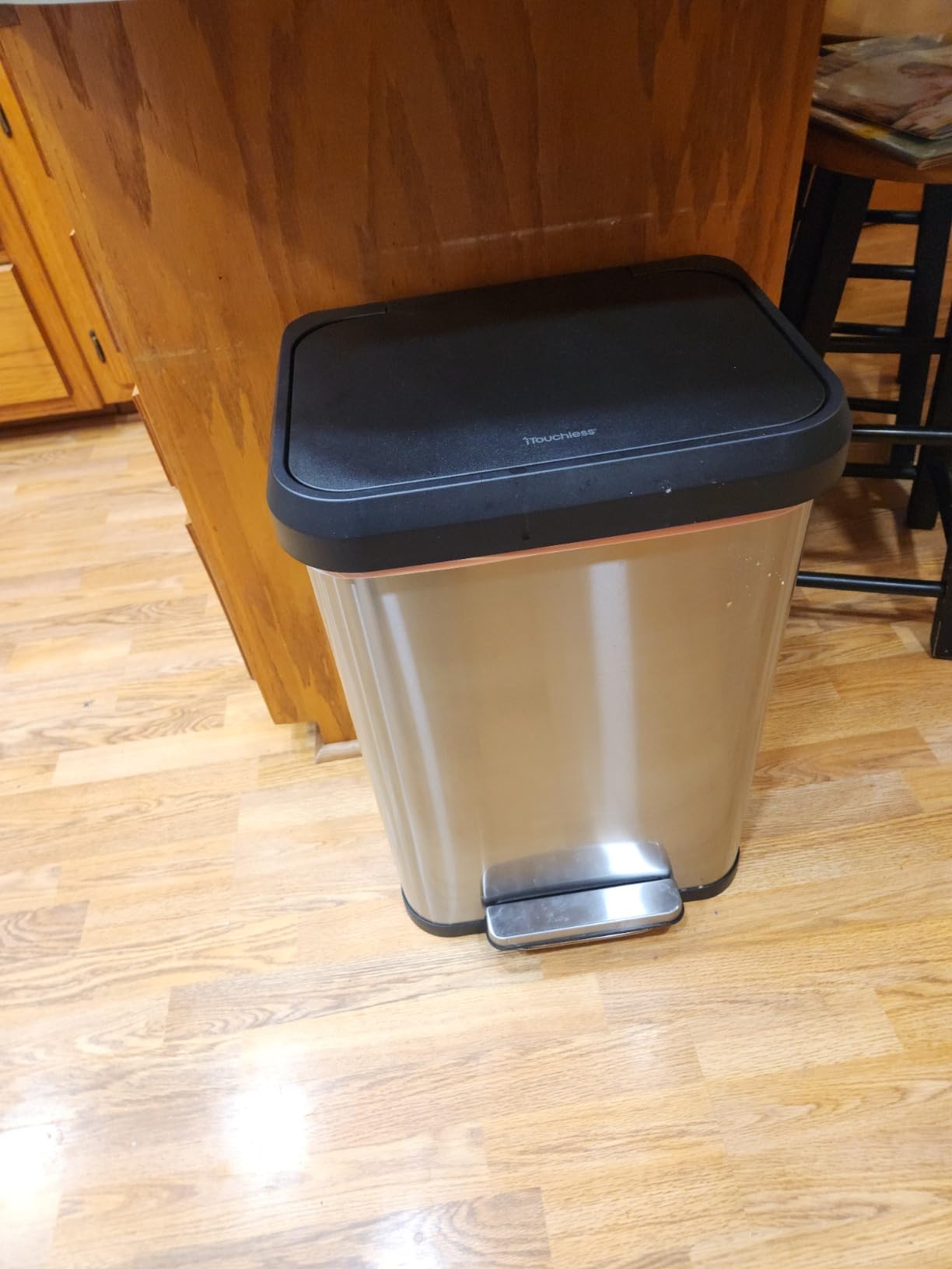 Good bin, but pedal could be smoother