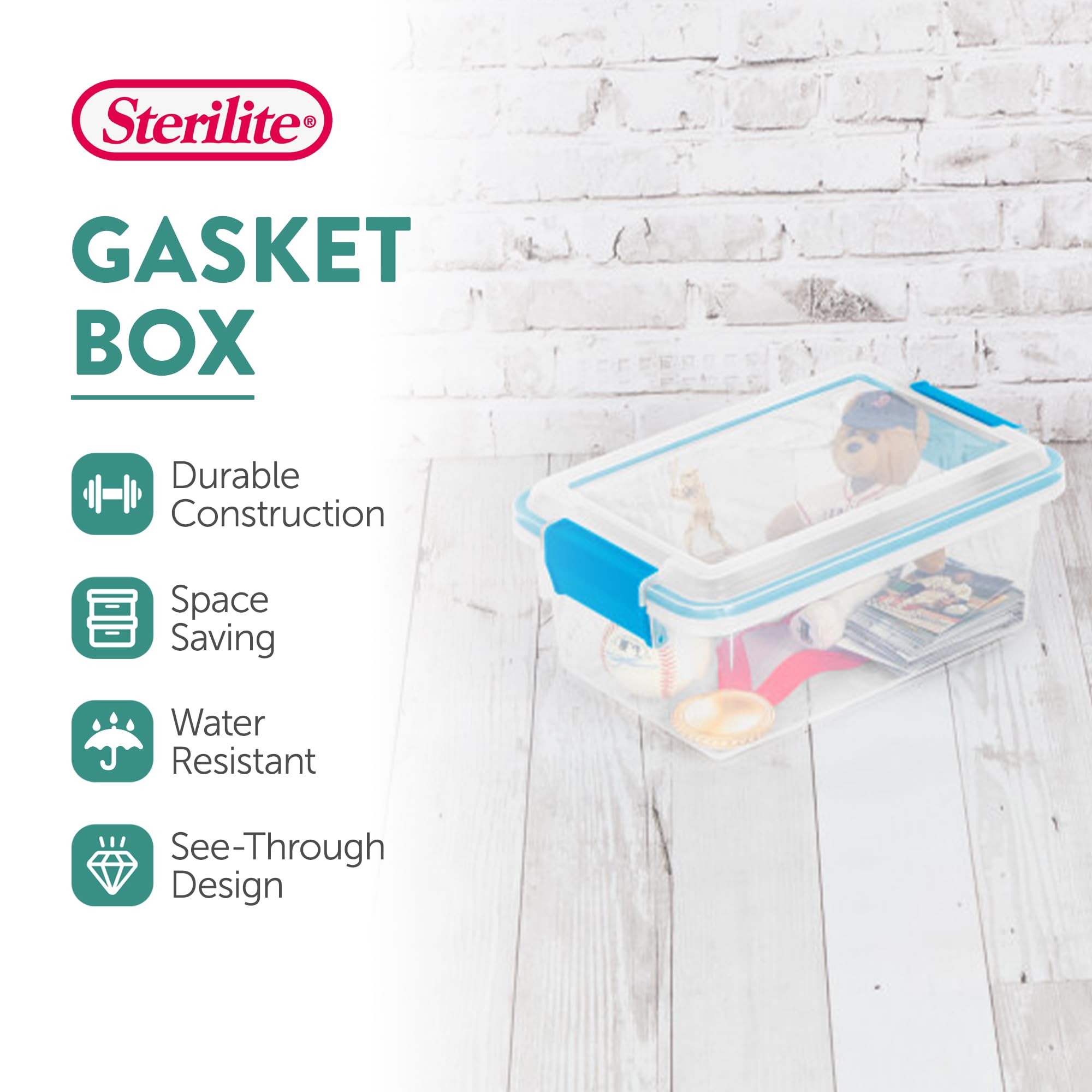 sterilite-18-pack-gasket-box-weather-resistant-storage-bins-7-5-quart image 3