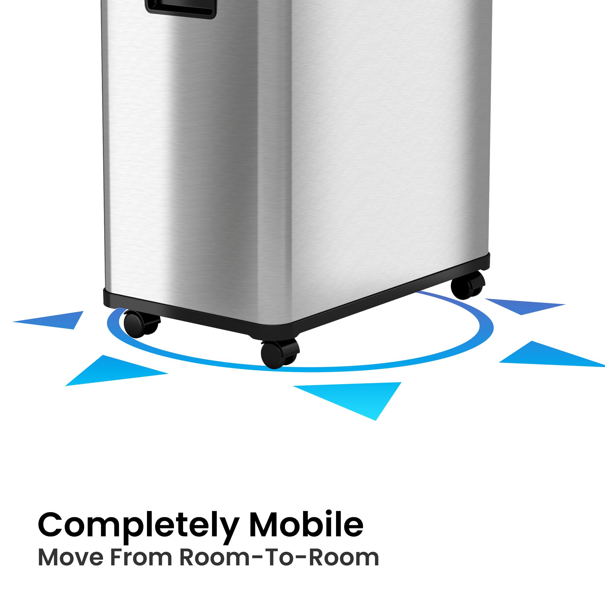 itouchless-16-gallon-touchless-sensor-kitchen-trash-can-and-recycle-bin-with-whe image 5