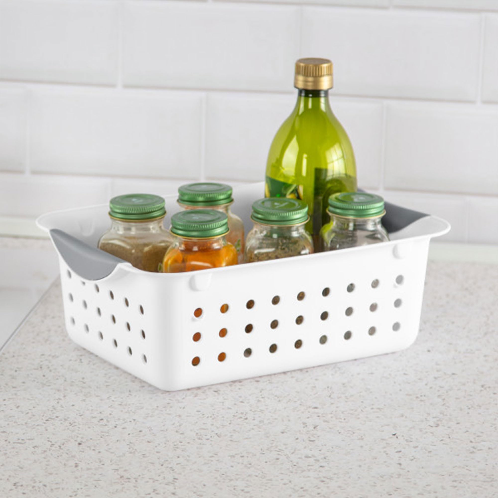 sterilite-12-pack-ultra-basket-small-open-plastic-bins-for-countertop-cabinet-an image 4