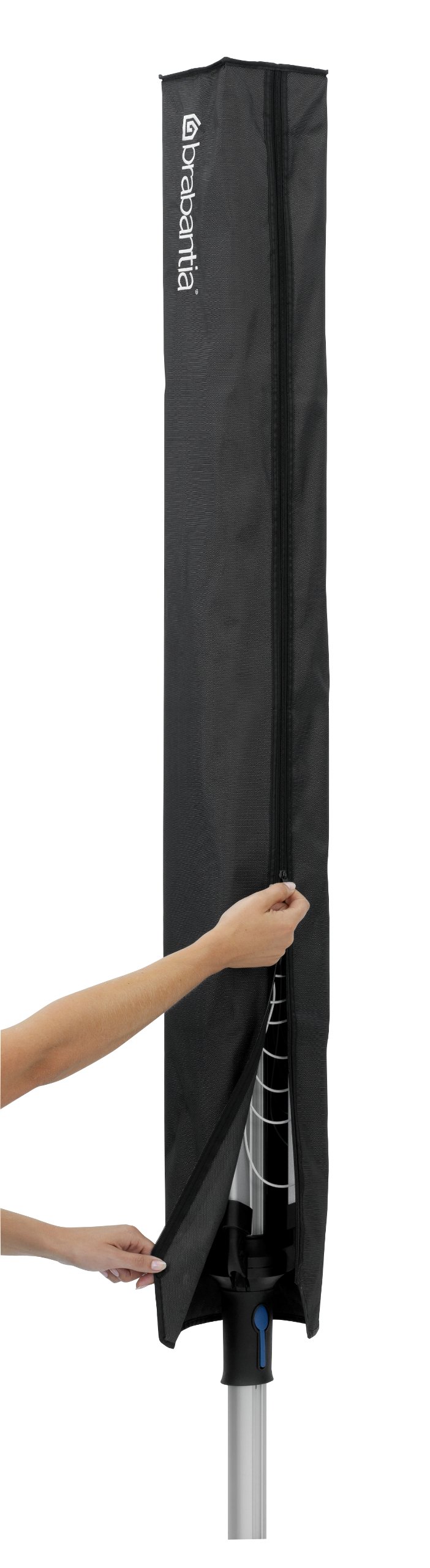 brabantia-lift-o-matic-advance-4-arm-outdoor-clothesline-164-ft-gray image 7