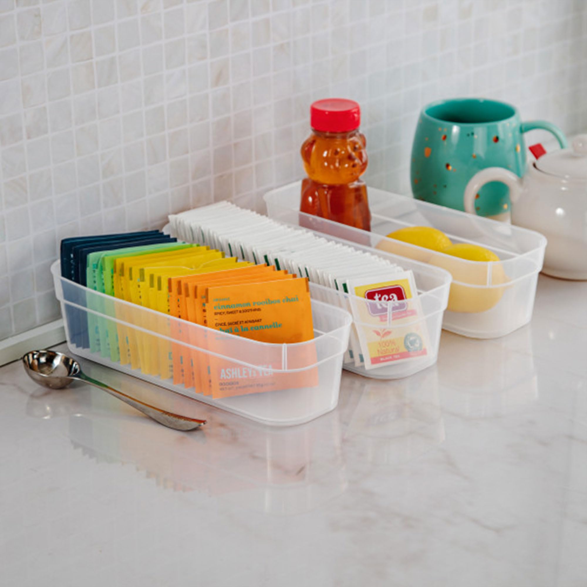 sterilite-narrow-storage-trays-with-sturdy-banded-rim-and-textured-bottom-clear- image 5