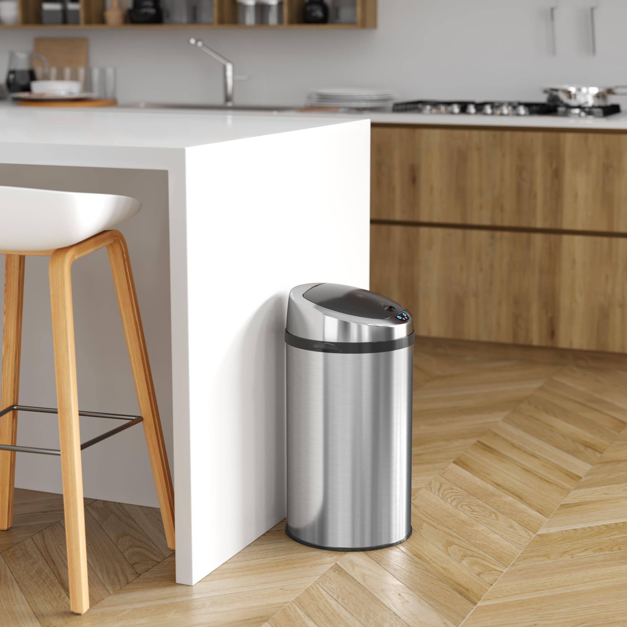 itouchless-8-gallon-touchless-sensor-kitchen-trash-can-with-odor-control-system- image 4