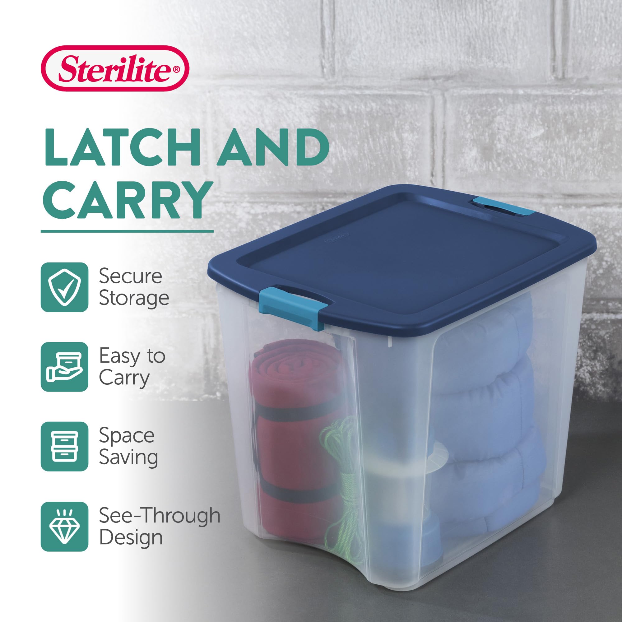 sterilite-26-gallon-latch-and-carry-storage-tote-box-container-8-pack-clear-plas image 3