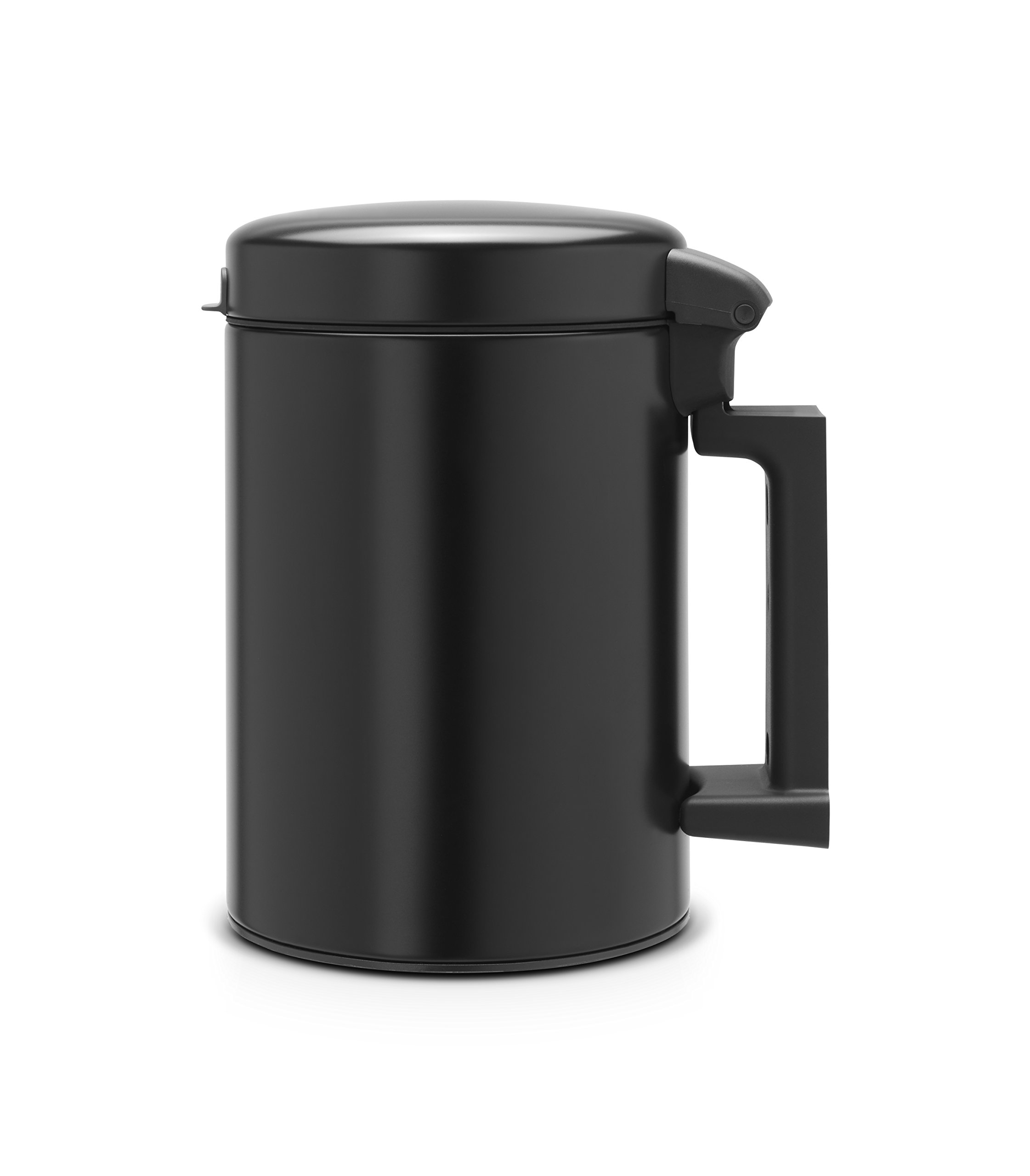 brabantia-newicon-wall-mounted-bin-3-litre-metal-matt-black image 5