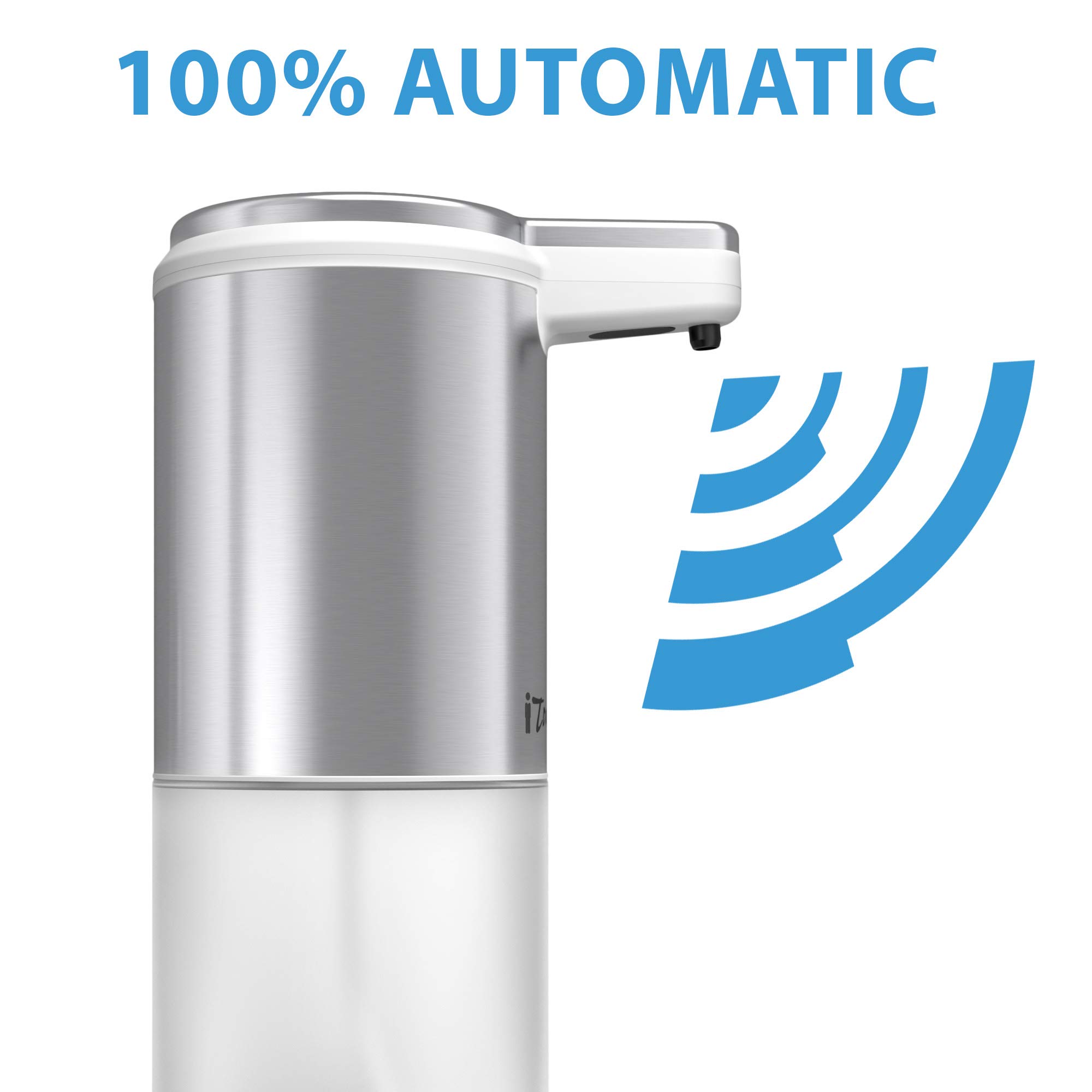 itouchless-ultraclean-sensor-foam-soap-dispenser-brushed-stainless-steel image 2