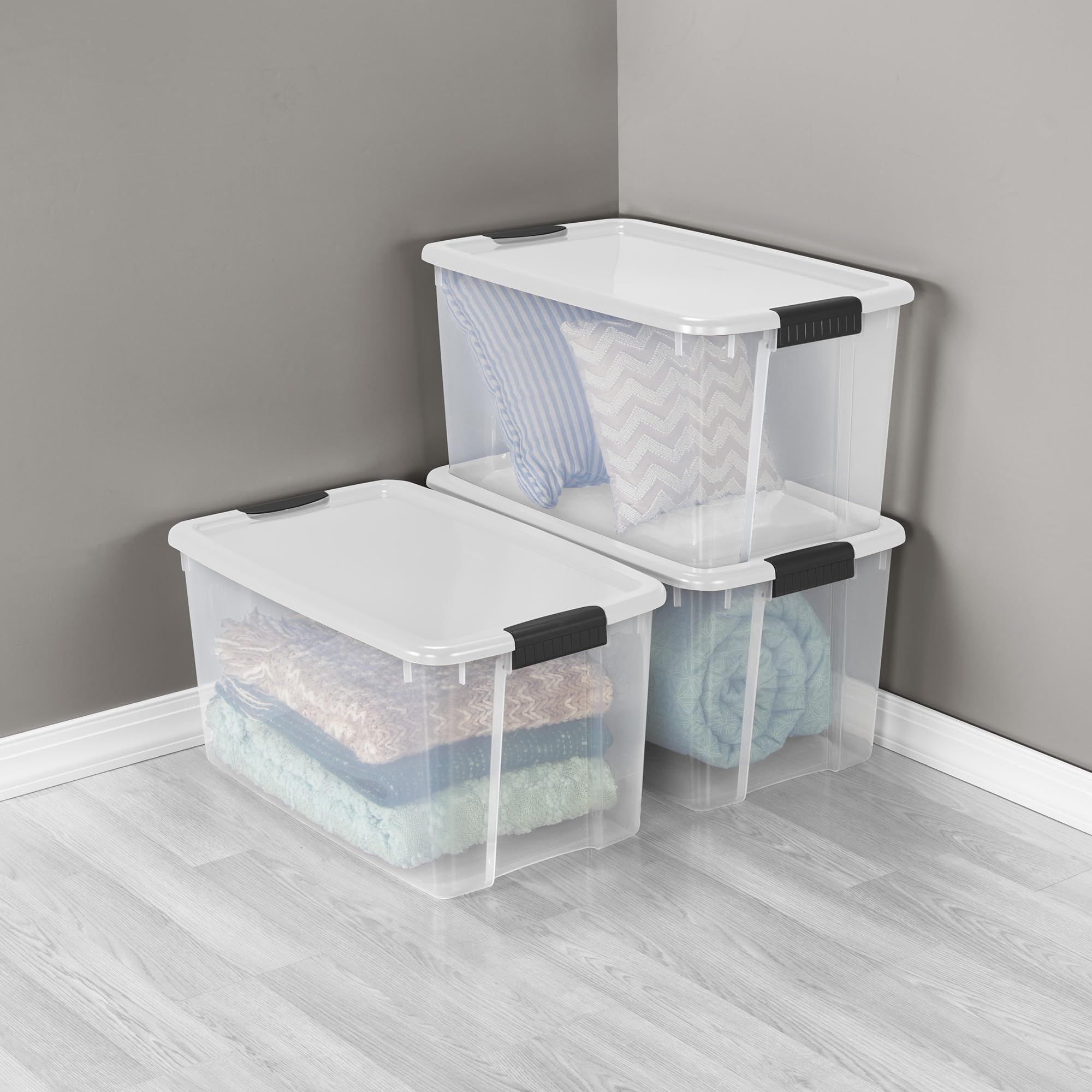 sterilite-ultra-latch-storage-totes-8-pack-116-qt-and-70-qt-clear image 7