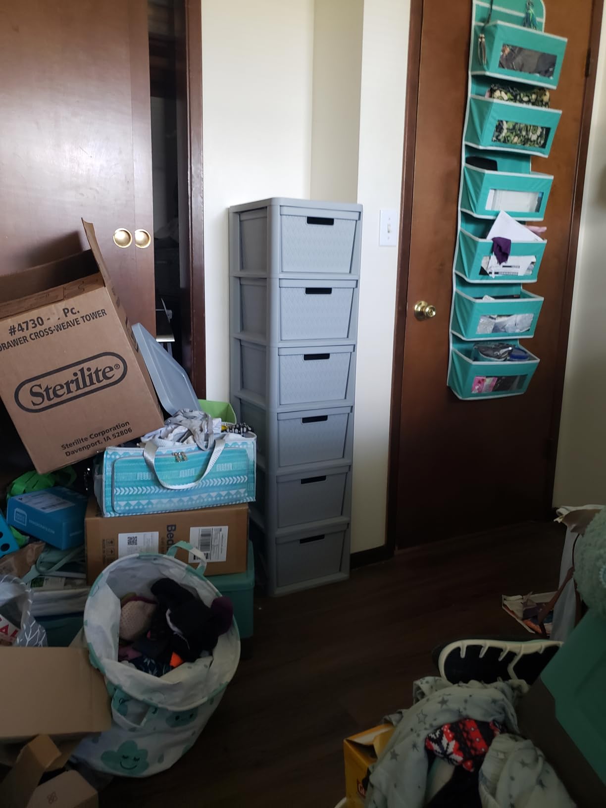 Good storage, but drawers stick a bit