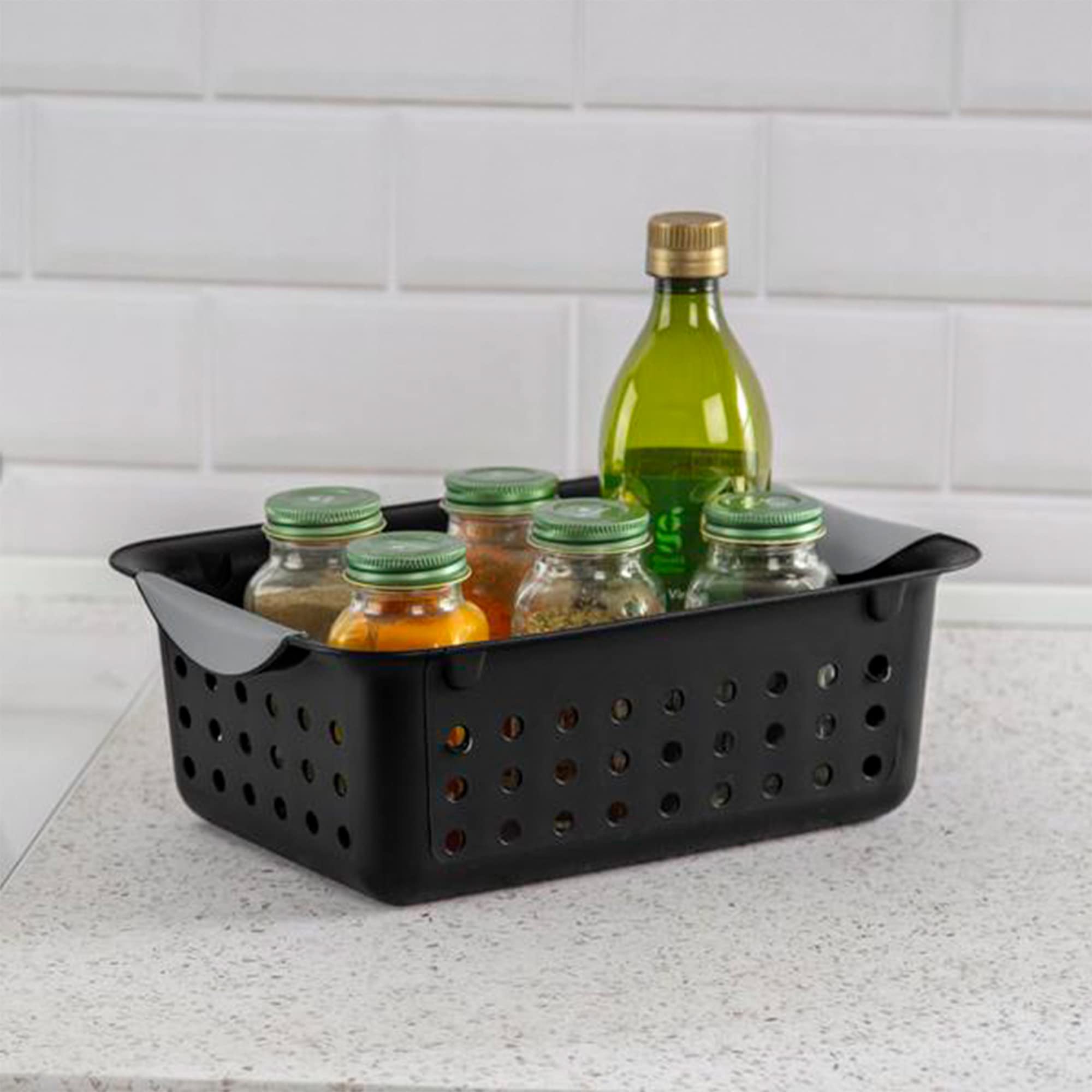 sterilite-small-ultra-basket-storage-bin-for-closets-cabinets-pantry-shelving-an image 6