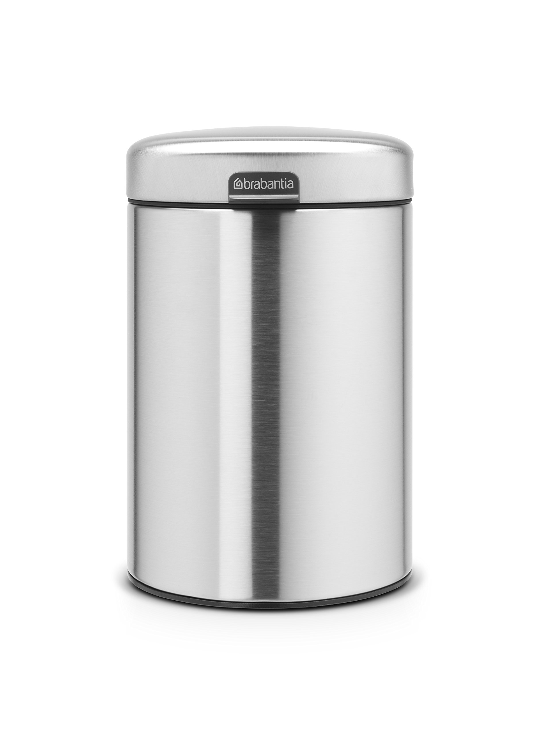 brabantia-newicon-wall-mounted-bin-3-litre-metal-matt-steel image 1