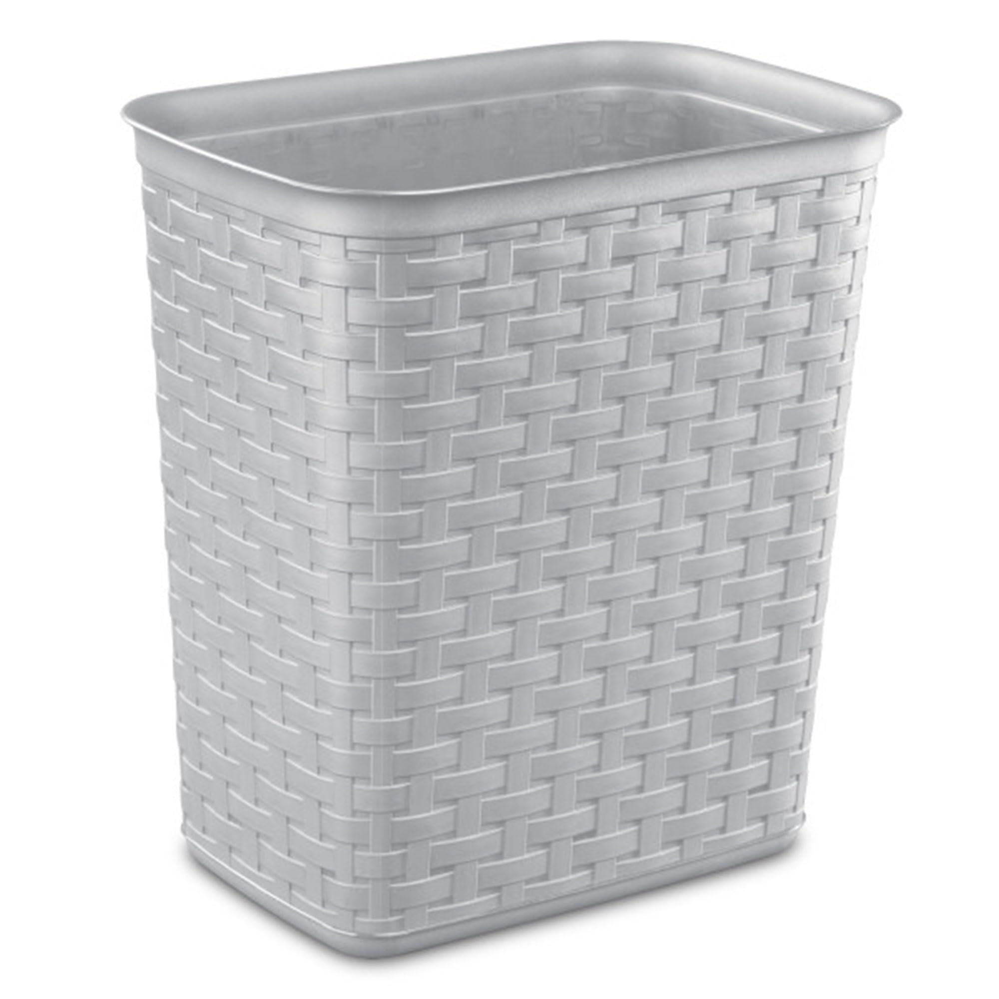 sterilite-3-4-gallon-weave-wastebasket-small-decorative-trash-can-for-bathroom-b image 3