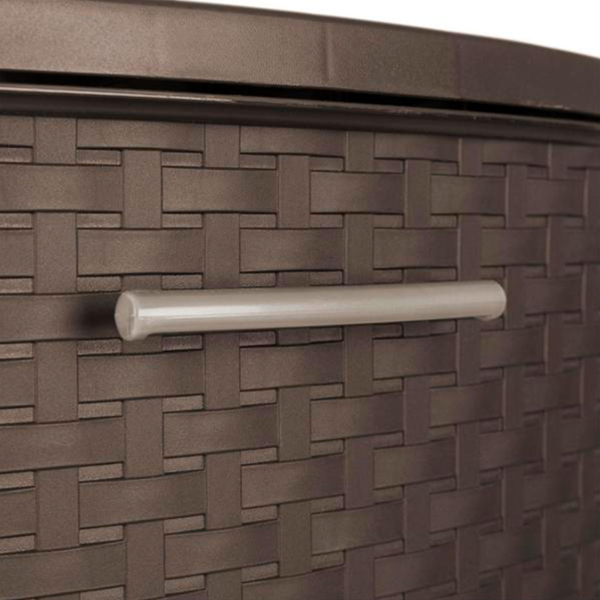 sterilite-2-pack-3-drawer-weave-tower-home-plastic-organizer-with-handles-espres image 8