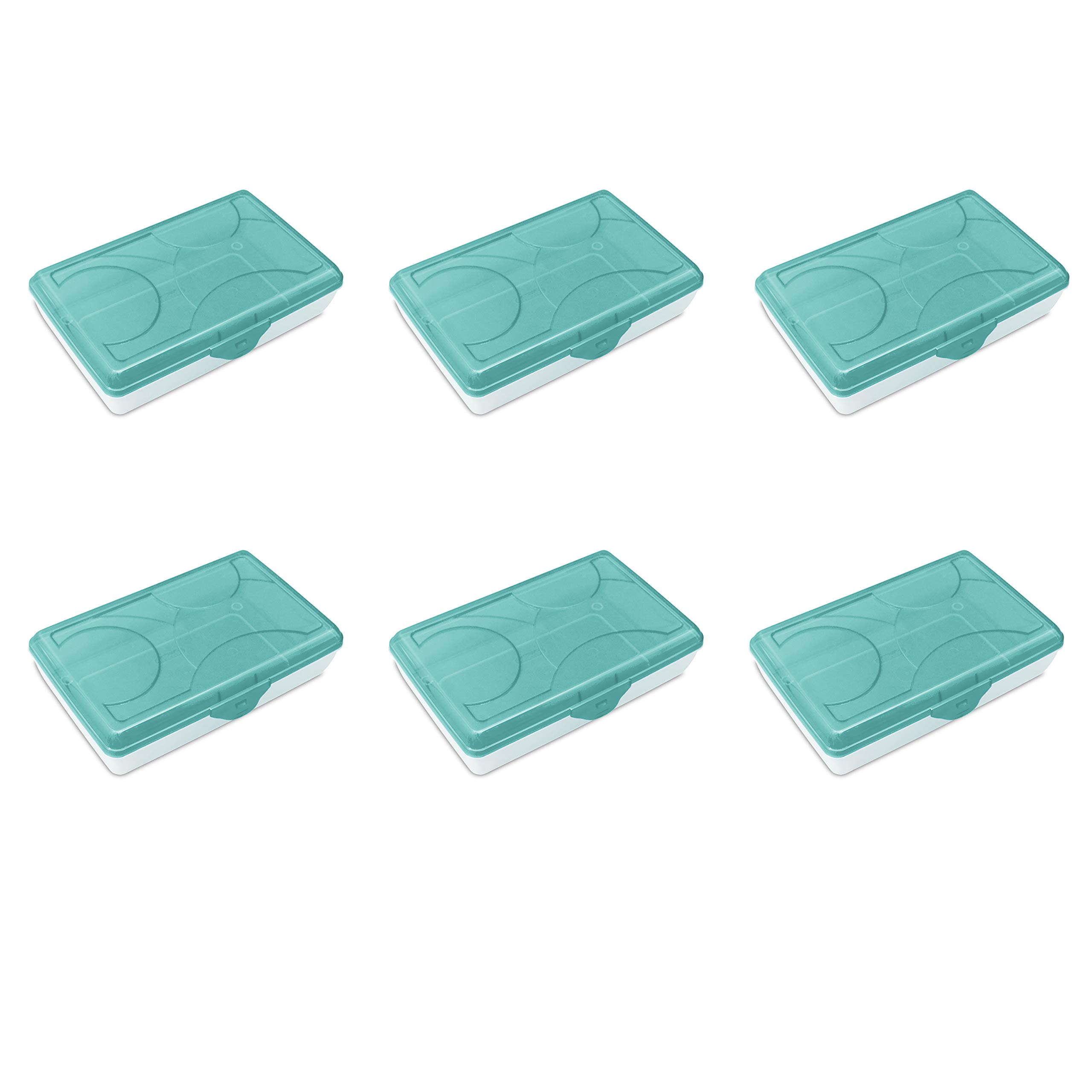 sterilite-supply-box-stackable-plastic-small-storage-container-with-snap-lid-mol image 1