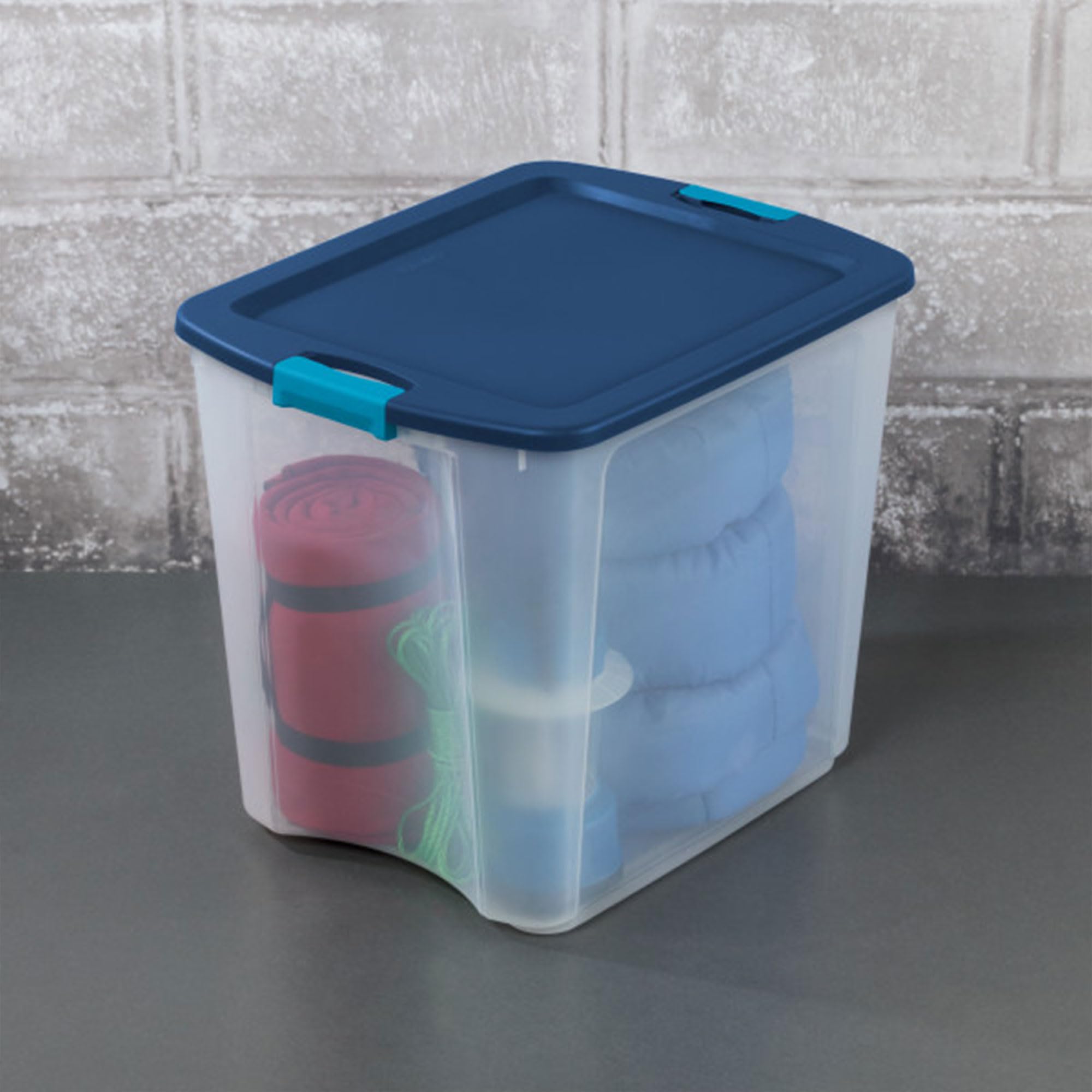 sterilite-26-gallon-latch-and-carry-storage-tote-box-container-8-pack-clear-plas image 5