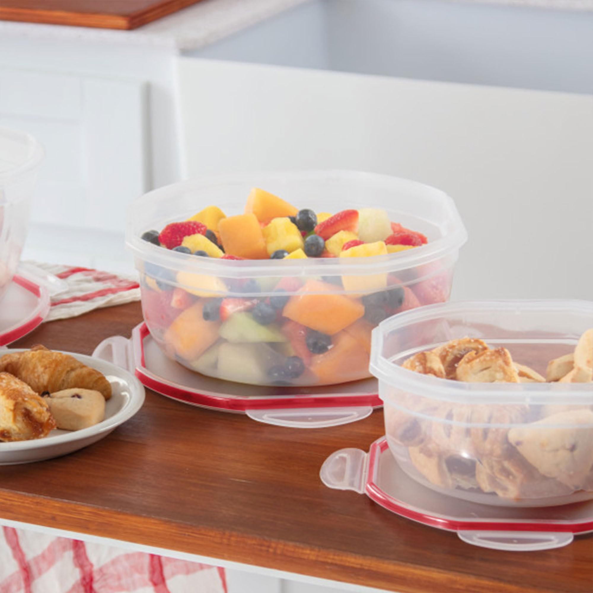 sterilite-ultra-seal-4-7-qt-food-storage-bowl-with-airtight-lid-4-pack-bpa-free image 4