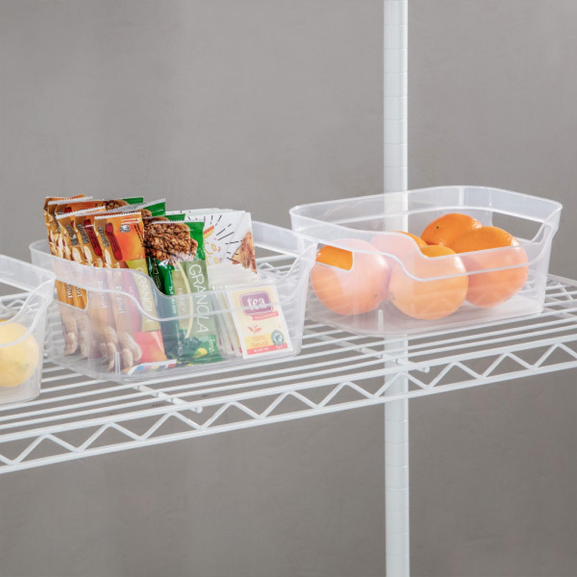 sterilite-9-5-x-6-5-x-4-inch-small-open-scoop-front-clear-storage-bin-with-carry image 5