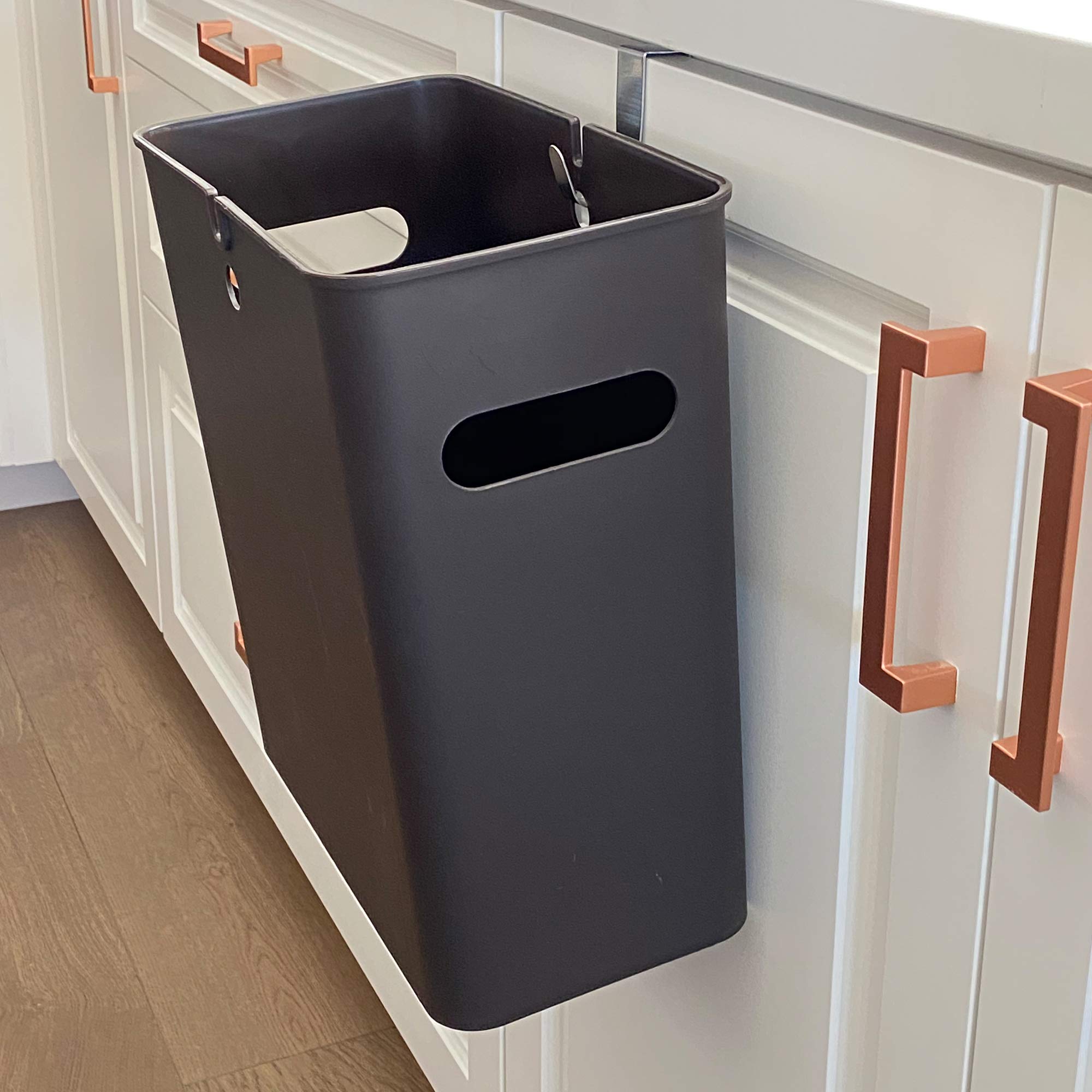 itouchless-slimgiant-4-2-gallon-slim-garbage-can-with-handles-16-liter-plastic-s image 5