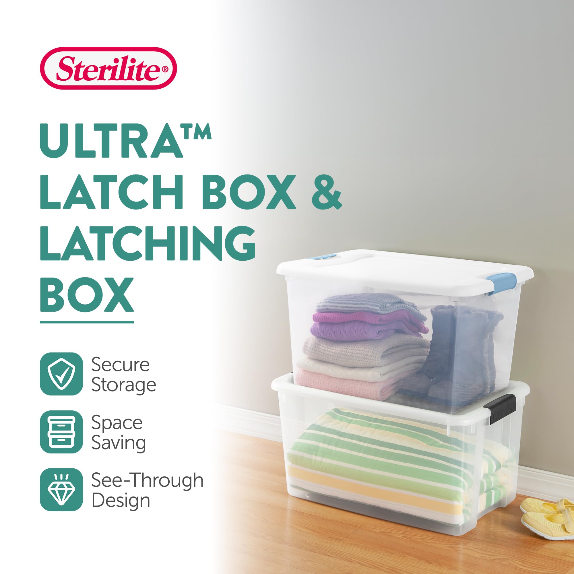 sterilite-ultra-latch-box-4-pack-70-qt-latching-box-6-pack-64-qt-clear-plastic-s image 4