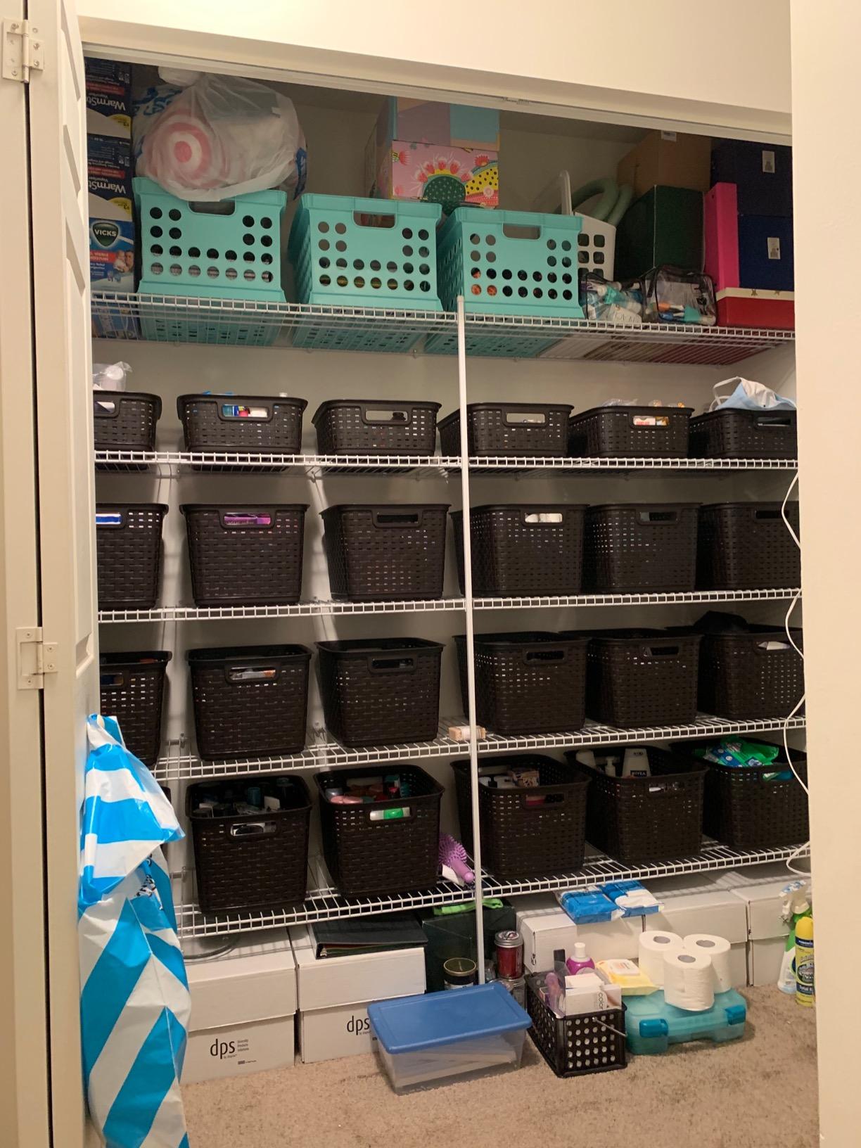 Good for lightweight storage