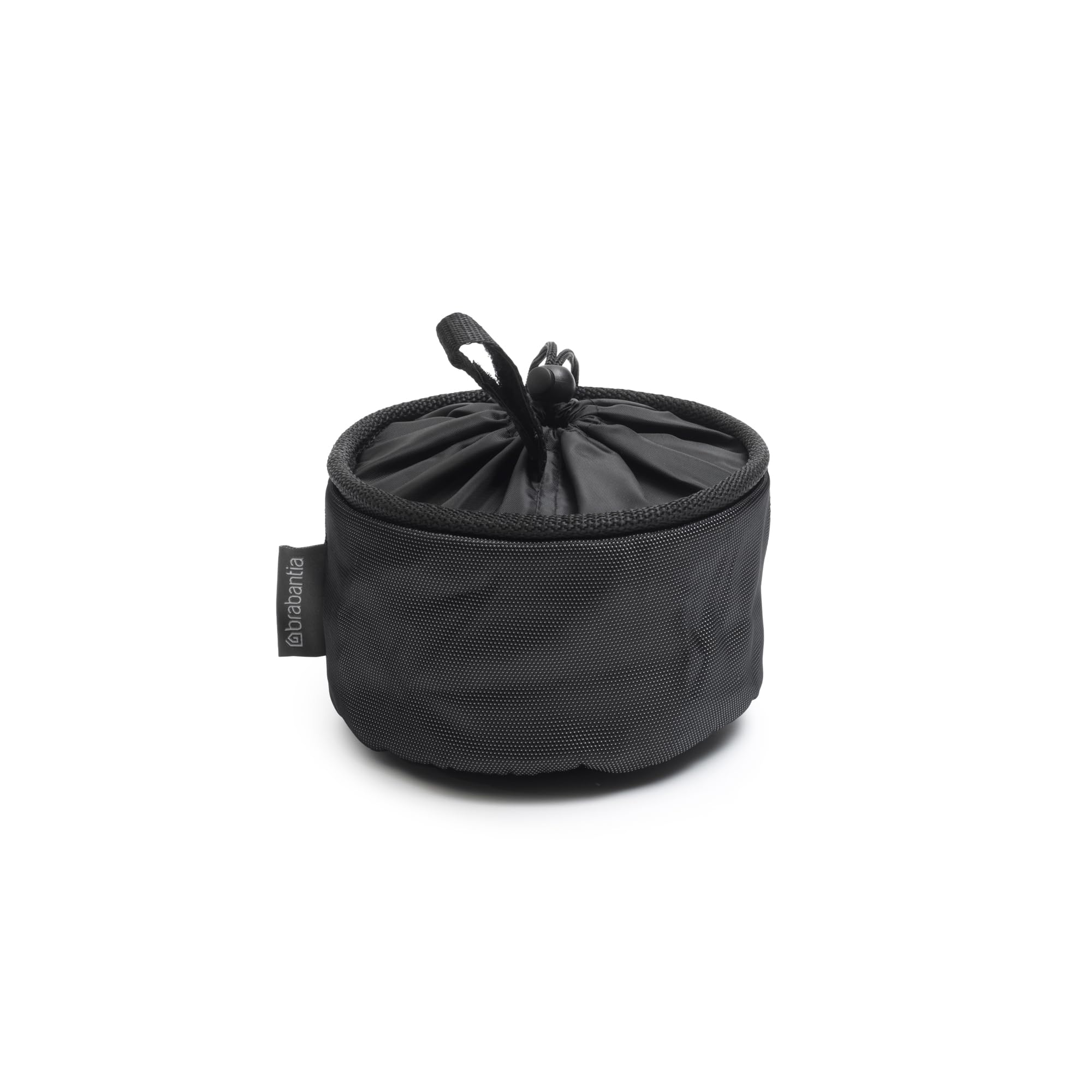 brabantia-compact-clothespin-storage-bag-with-hanging-loop-closing-cord-matt-bla image 1